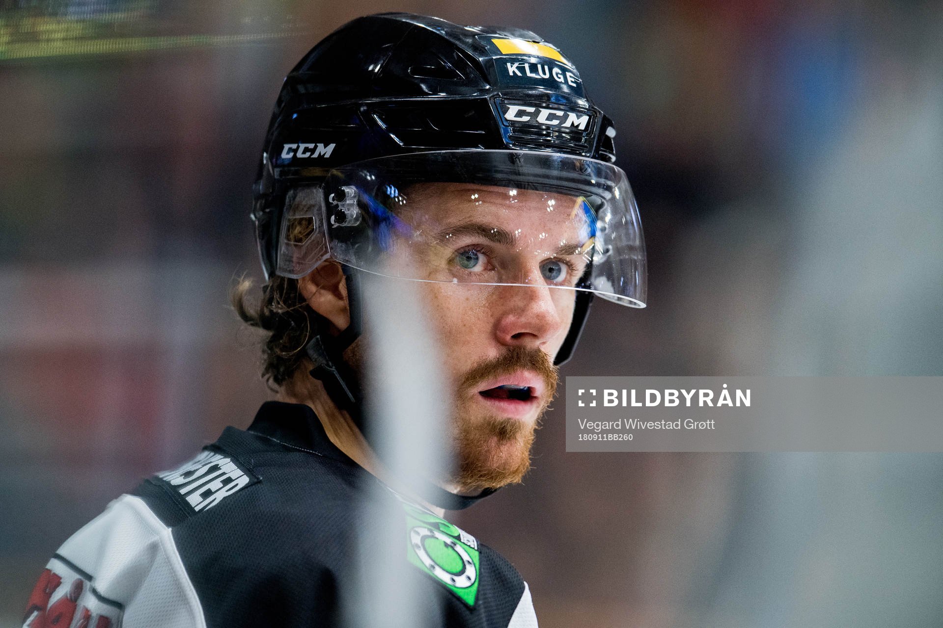 Kristian Forsberg of Stavanger Oilers