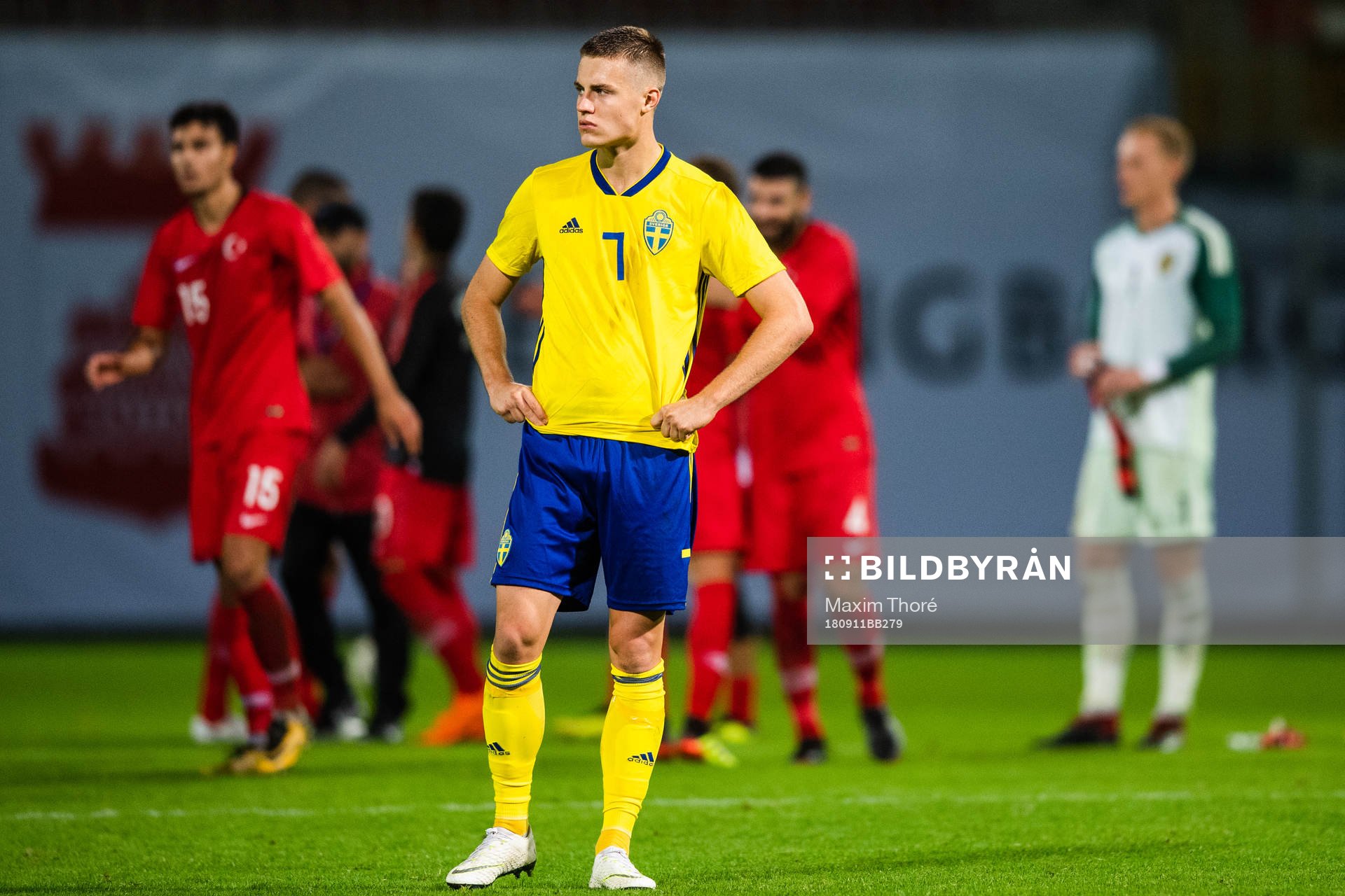 Sveriges Mattias Svanberg deppar