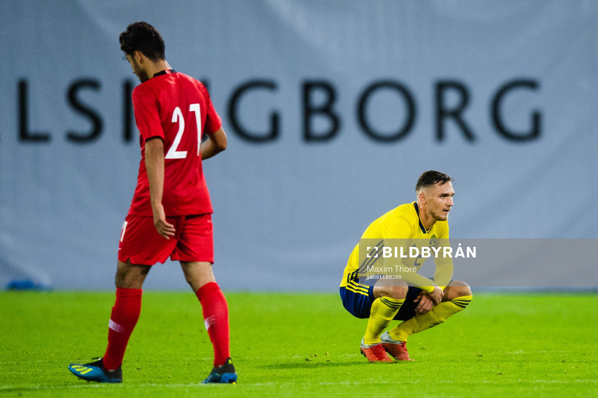 Sveriges Linus Wahlqvist deppar