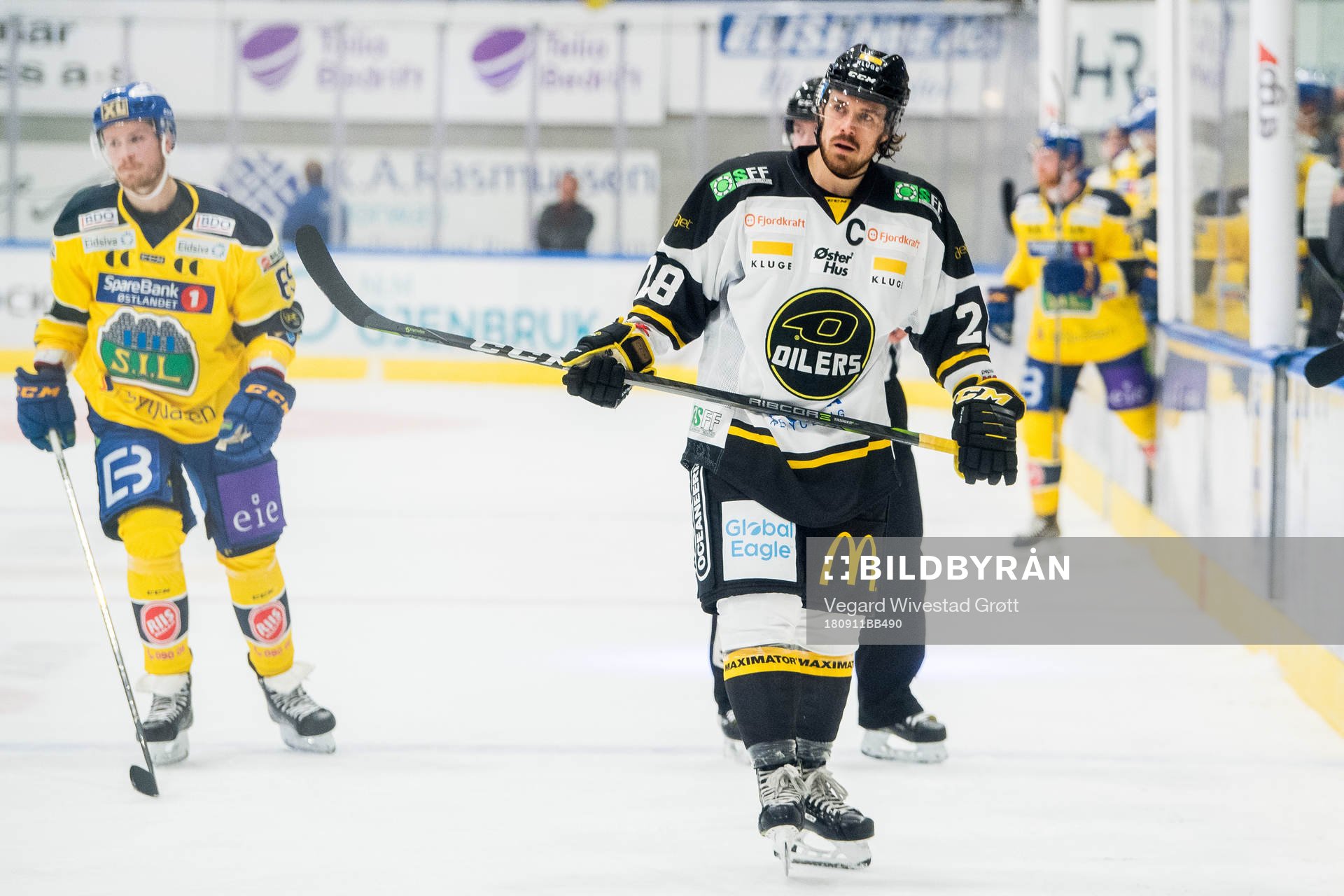 Kristian Forsberg of Stavanger Oilers