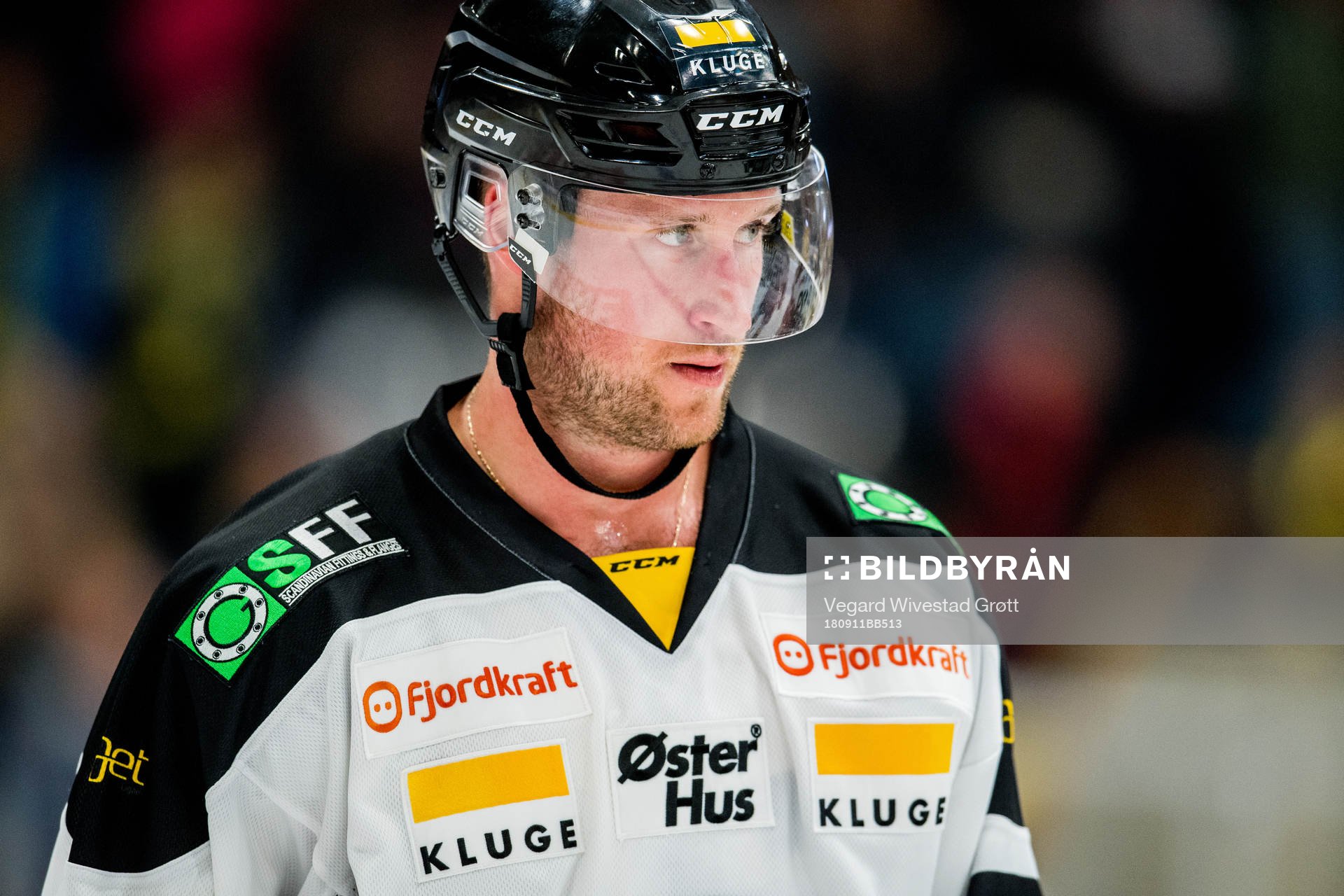 Brandon Louis Burlon of Stavanger Oilers