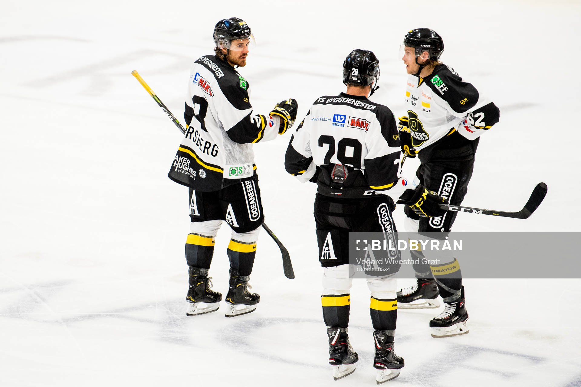 Kristian Forsberg, Philip Anthony Lane and Mario Lucia of