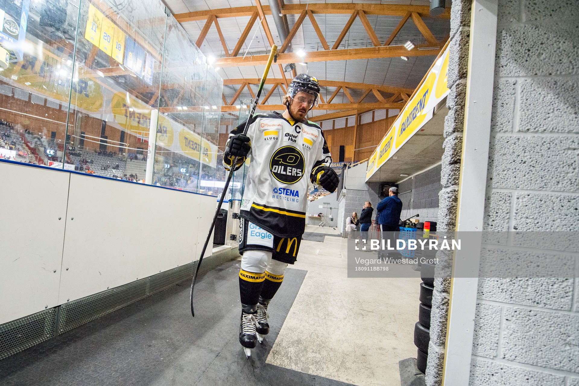 Kristian Forsberg of Stavanger Oilers