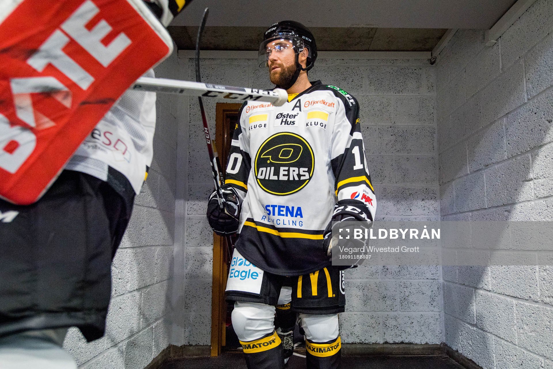 Jacob Lagacé of Stavanger Oilers