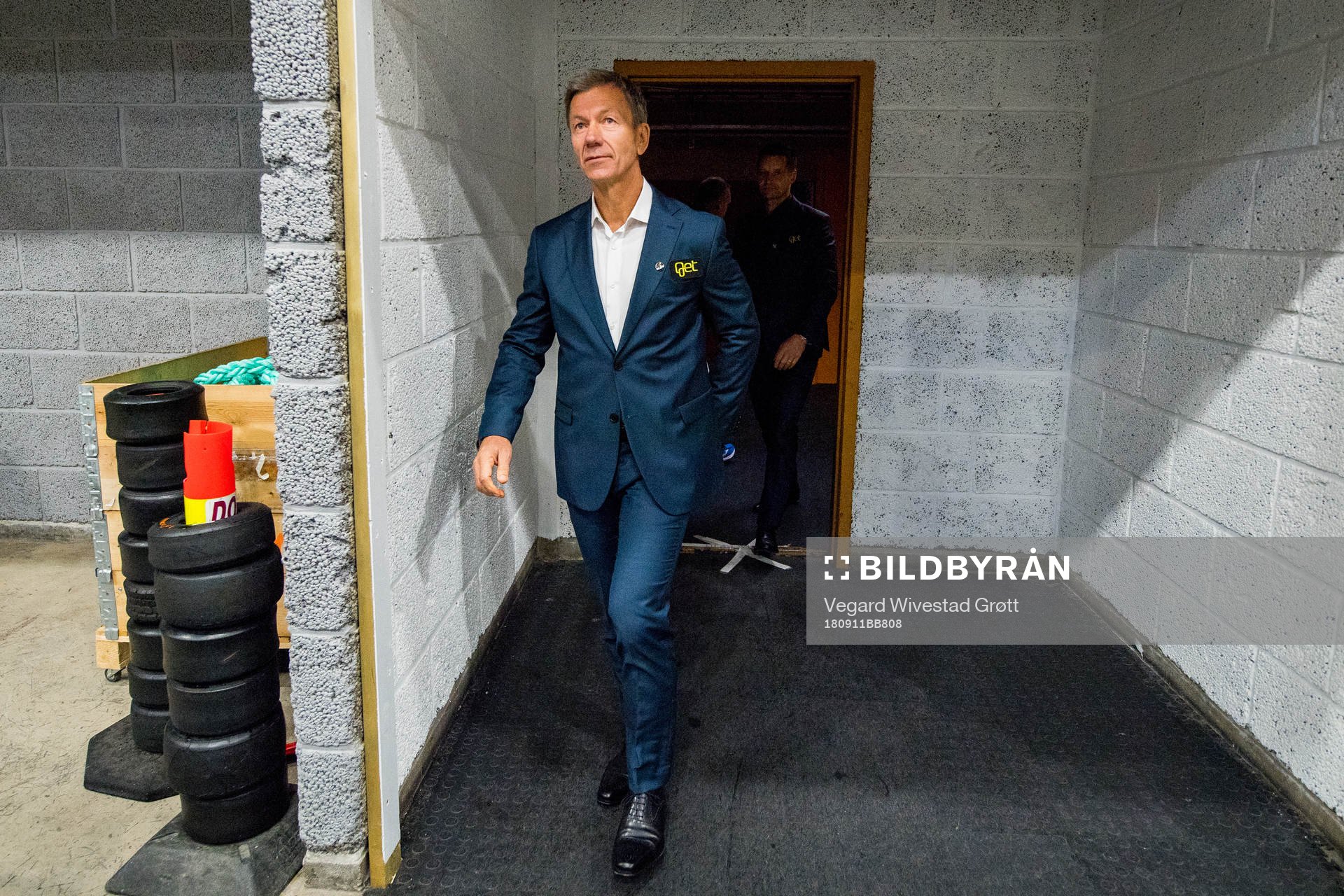 Todd Bjorkstrand, head coach of Stavanger Oilers