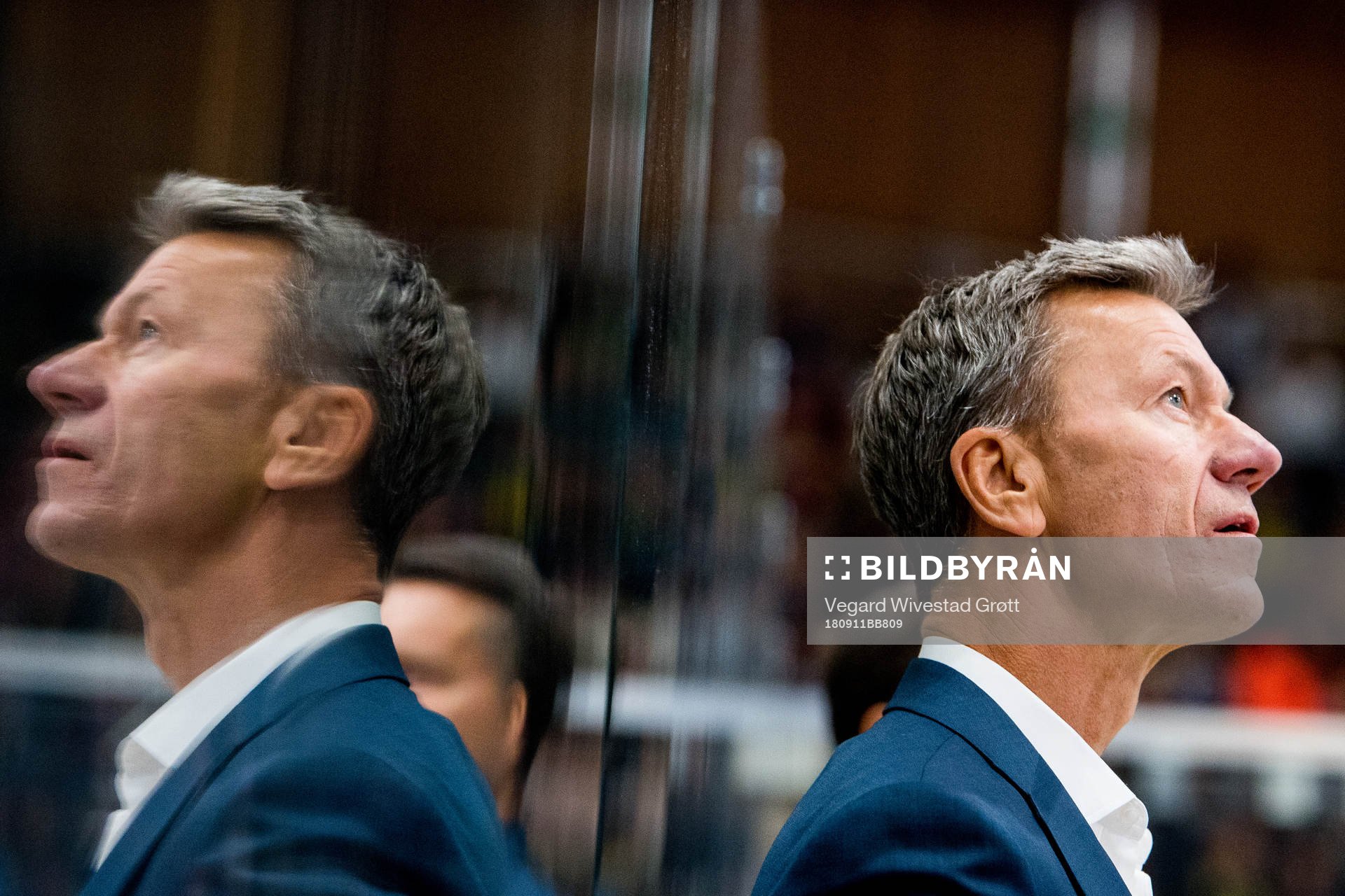 Todd Bjorkstrand, head coach of Stavanger Oilers