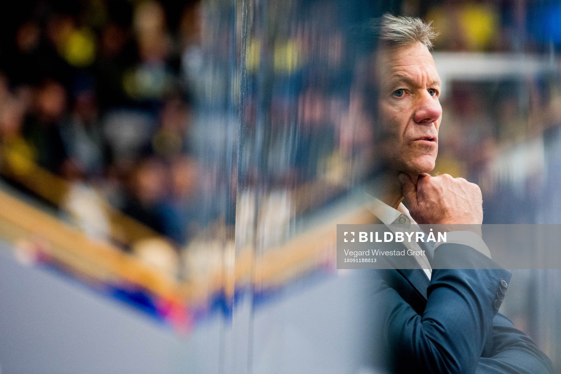 Todd Bjorkstrand, head coach of Stavanger Oilers