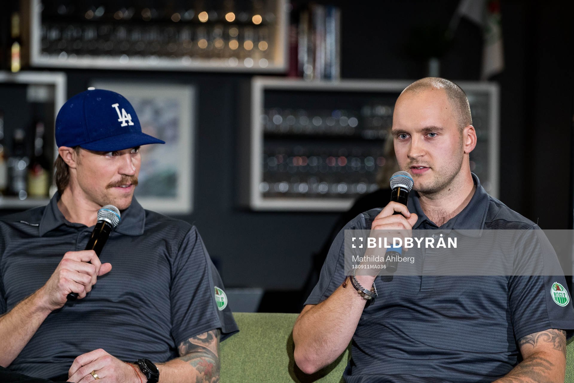 Rögles målvakt Justin Pogge och målvakt Ville Kolppanen