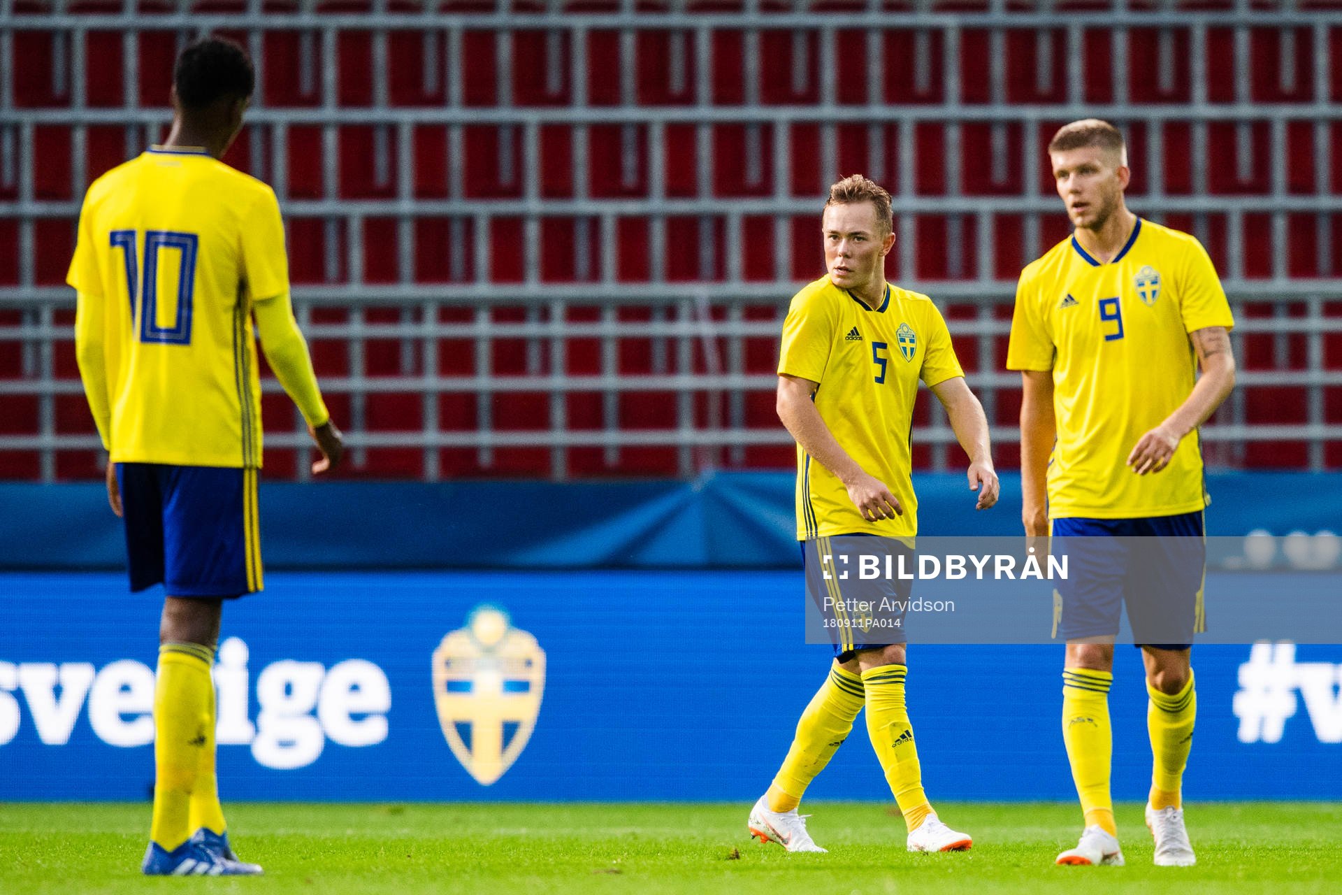 Sveriges Joel Andersson och Anton Salétros deppar