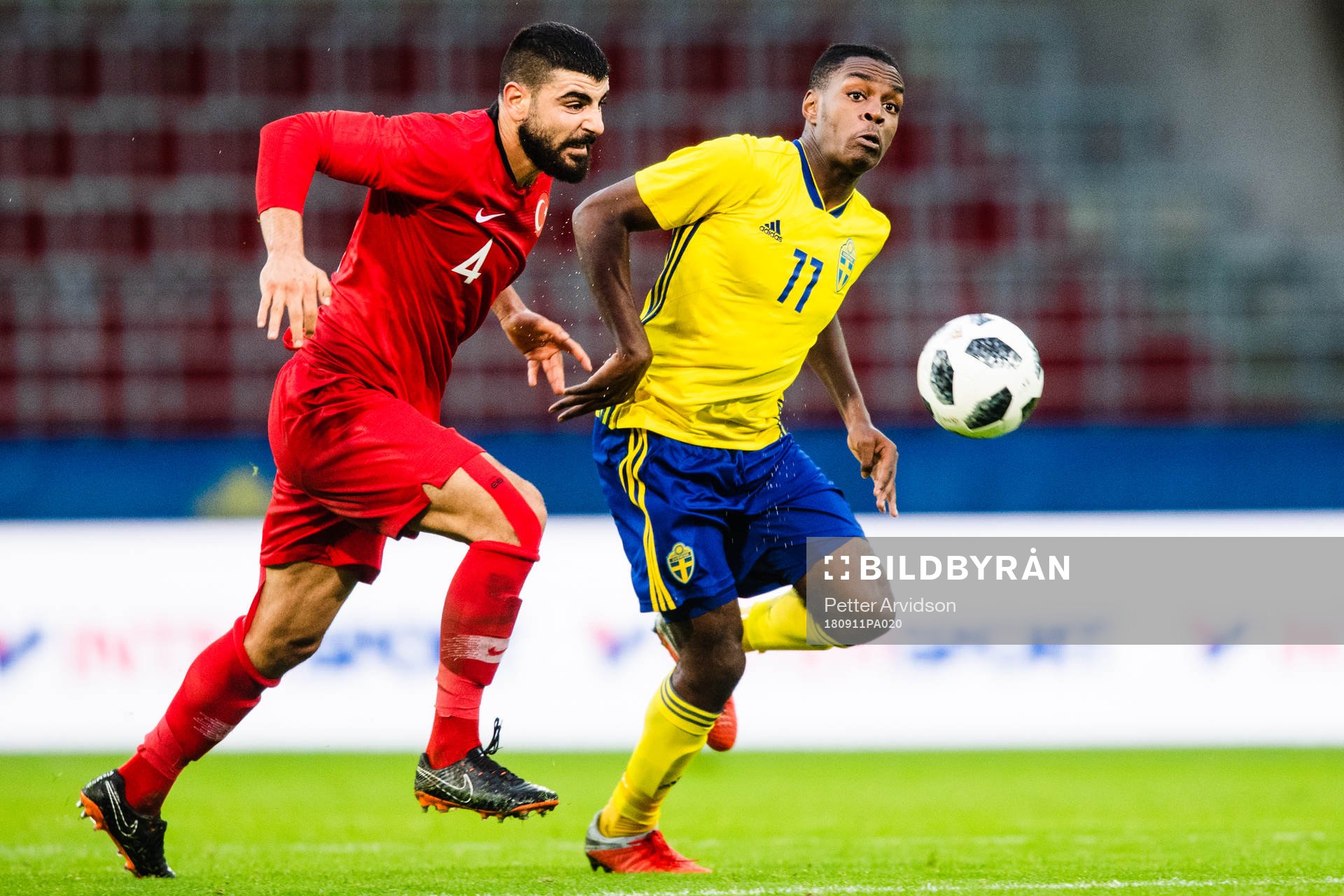 Sveriges Franz Brorsson och Turkiets Umut Bozok
