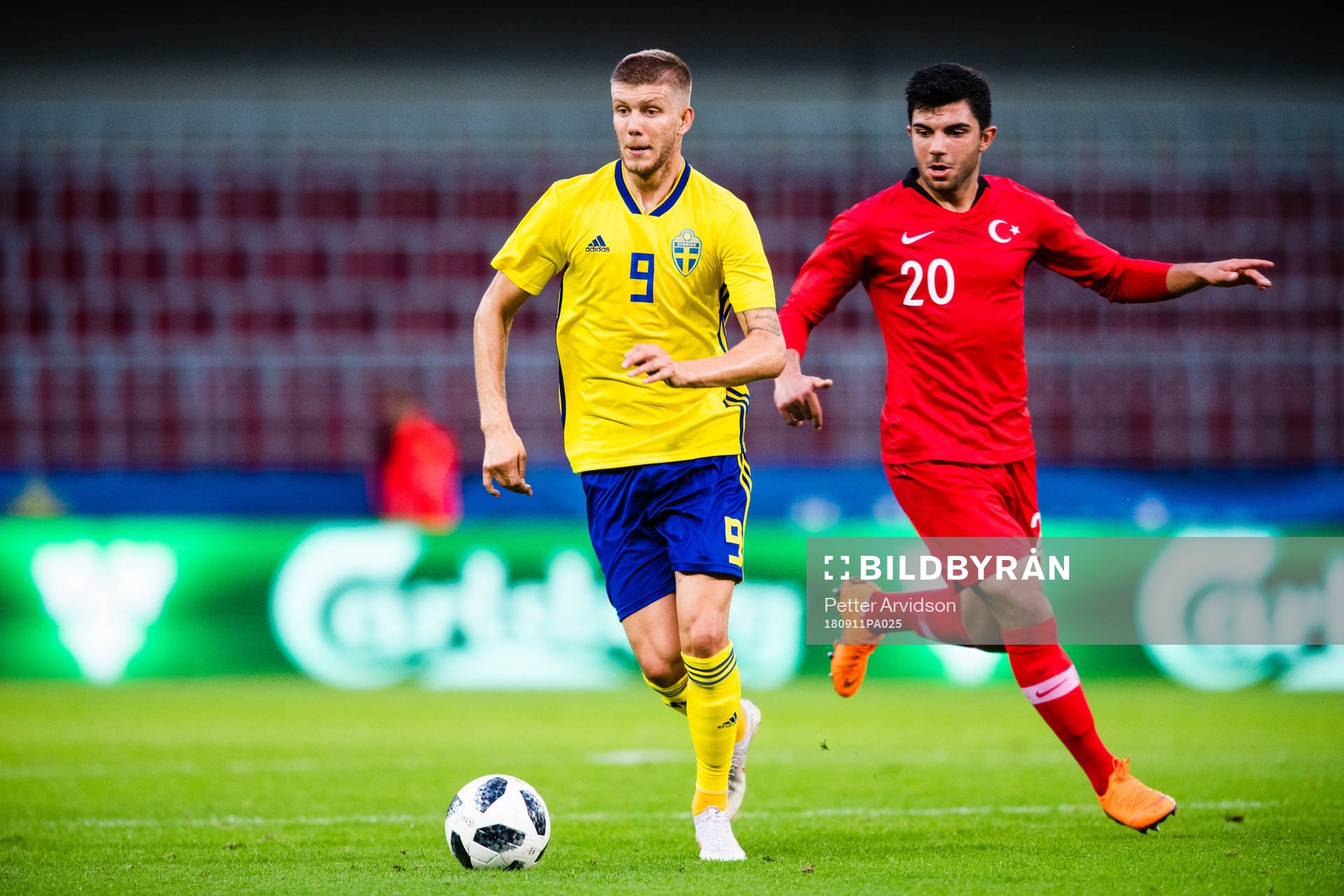 Sveriges Anton Salétros och Turkiets Muhayer Oktay