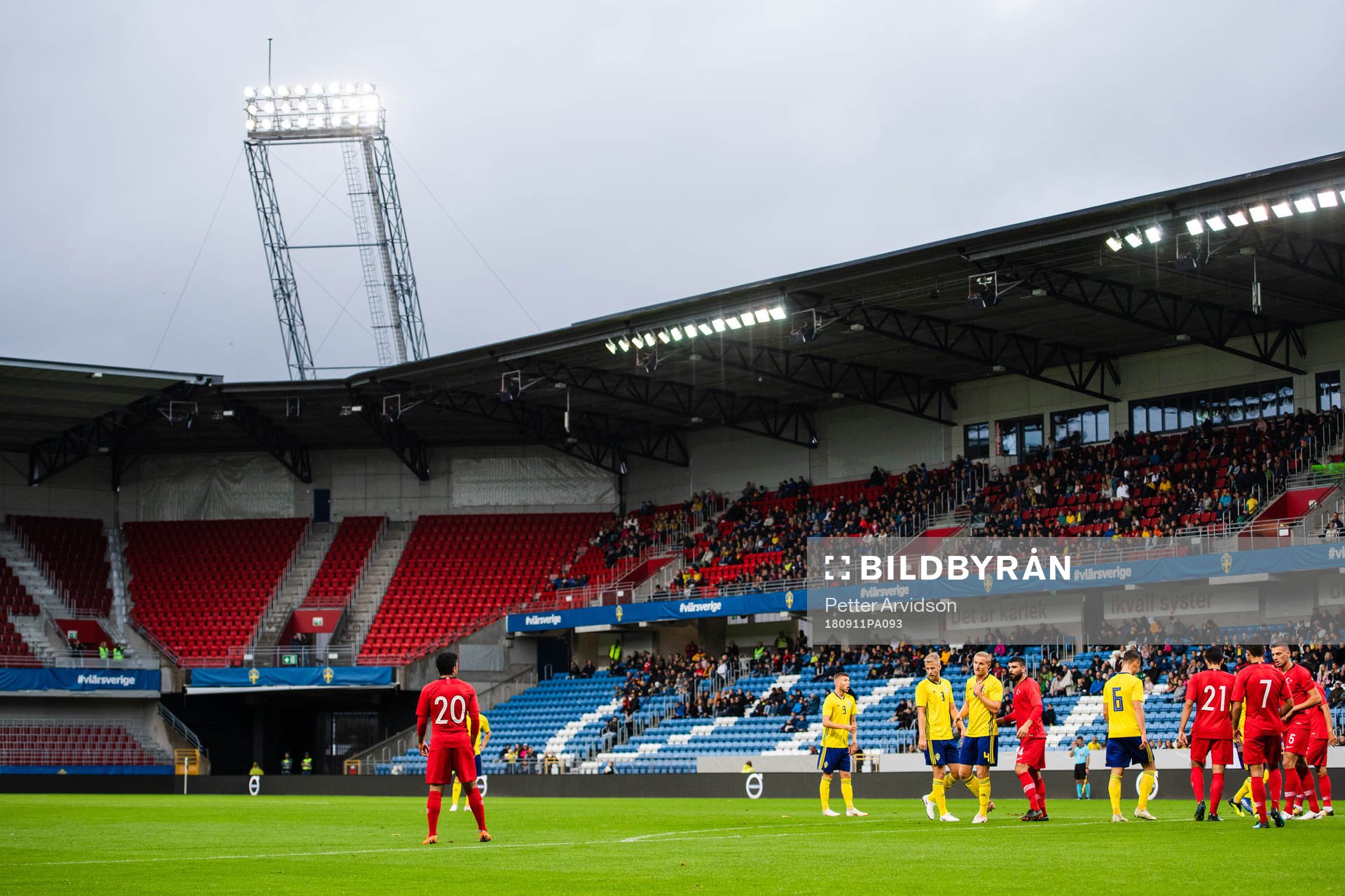 Generell vy över Olympia