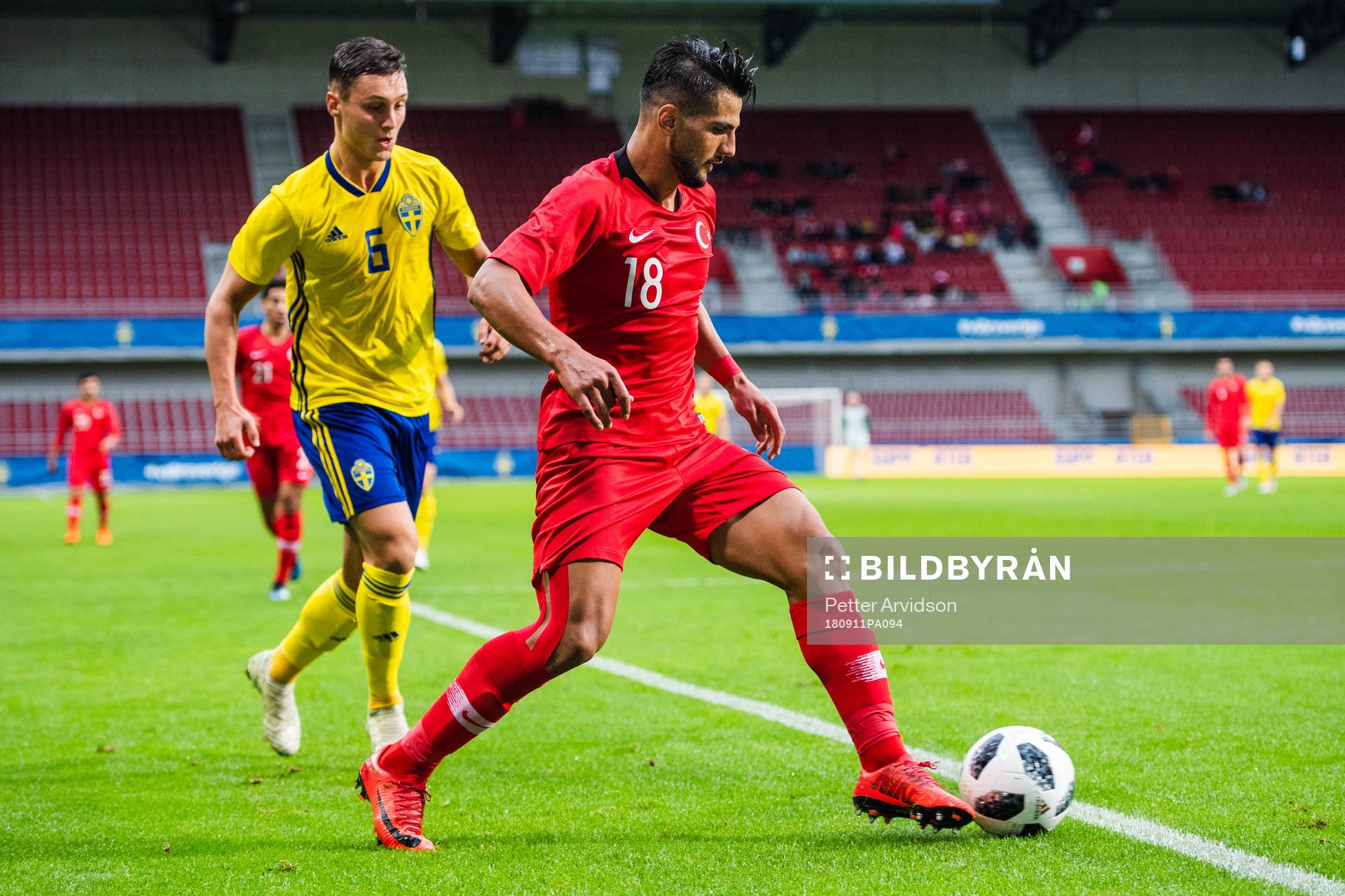 Sveriges Jonathan Levi och Turkiets Abdurrahim Dursun
