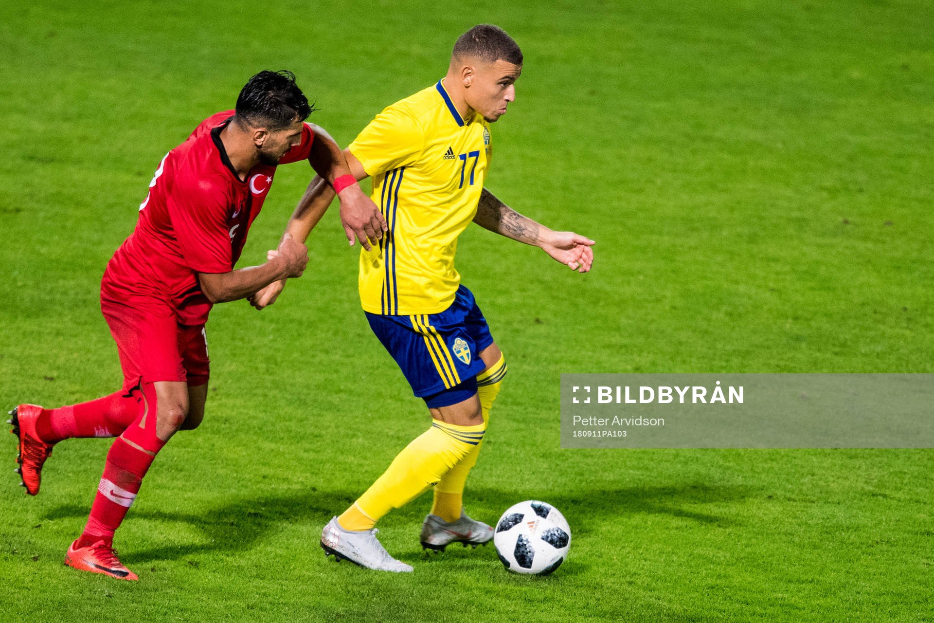 Sveriges Jordan Larsson