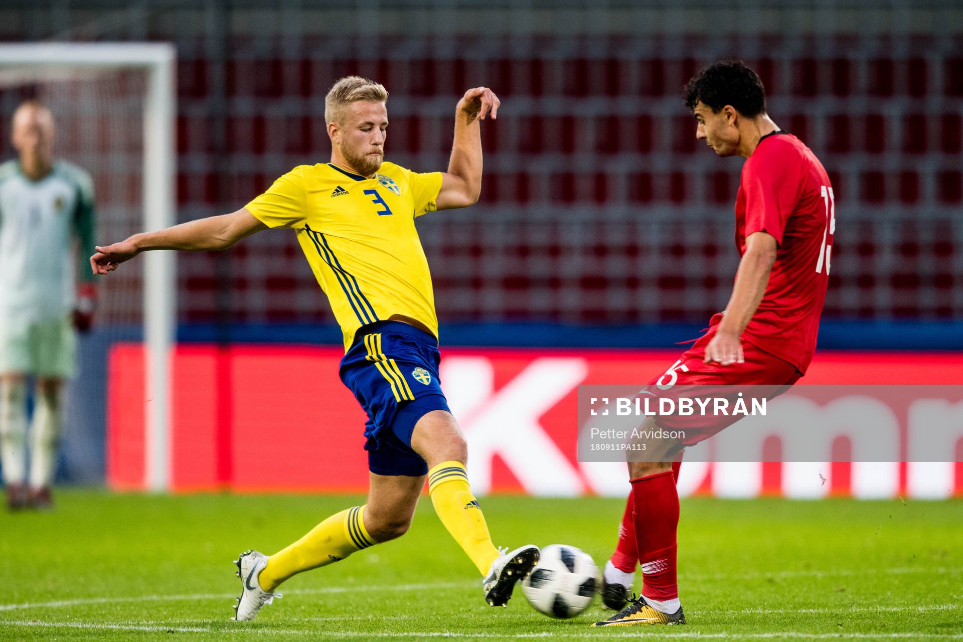 Sveriges Filip Dagerstål och Turkiets Deniz Hümmet