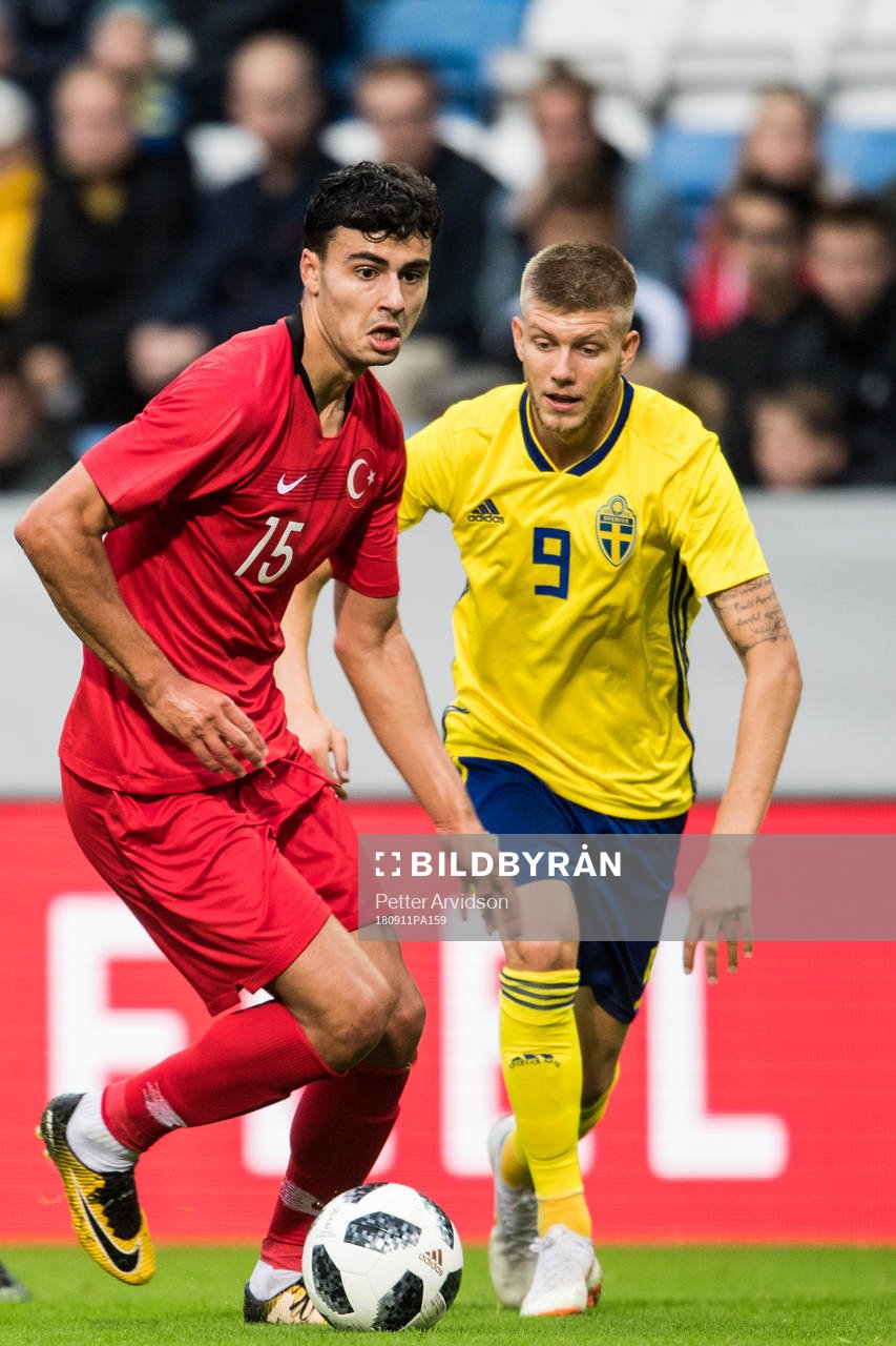 Turkiets Deniz Hümmet och Sveriges Anton Salétros