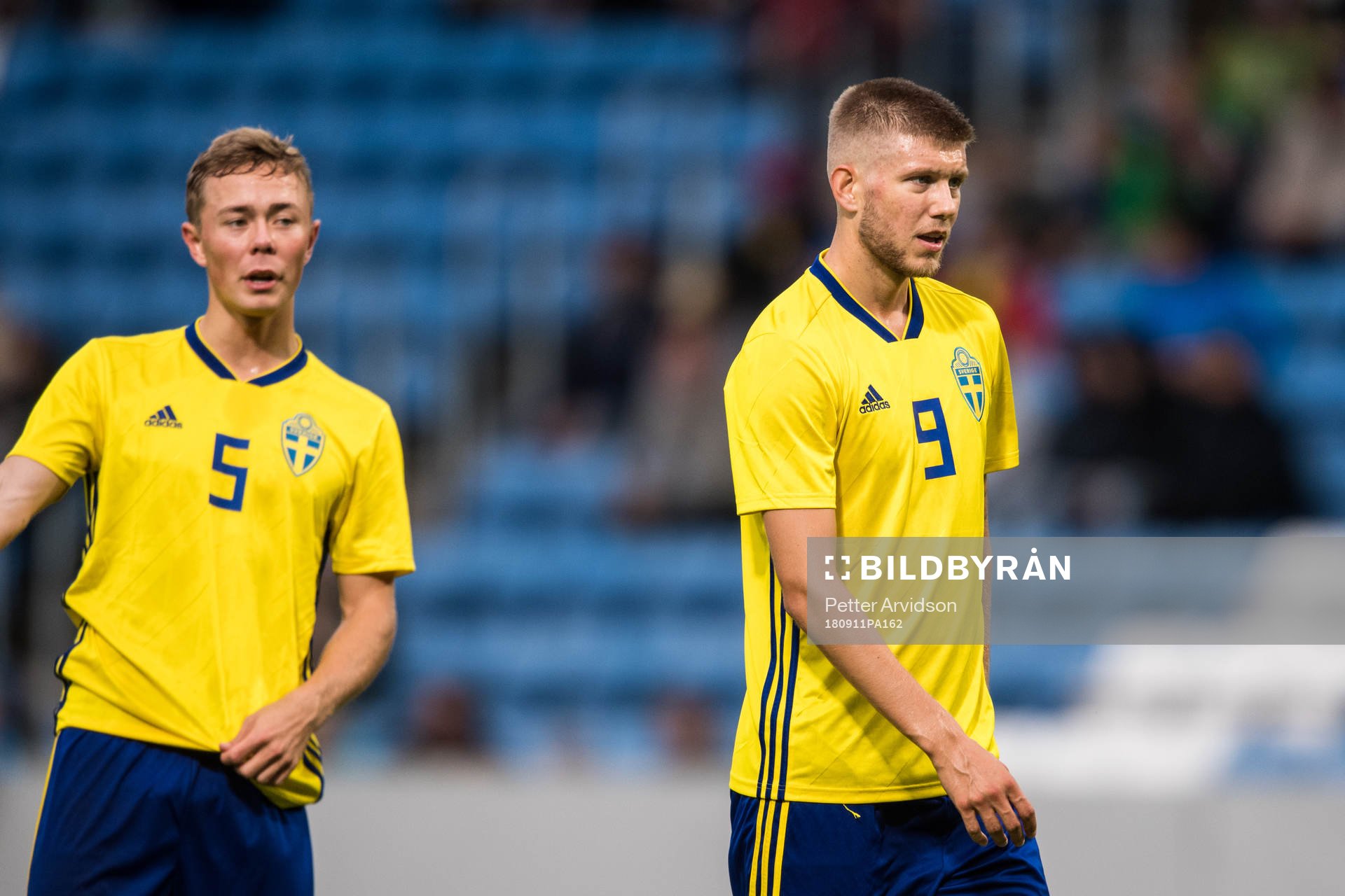 Sveriges Joel Andersson och Anton Salétros