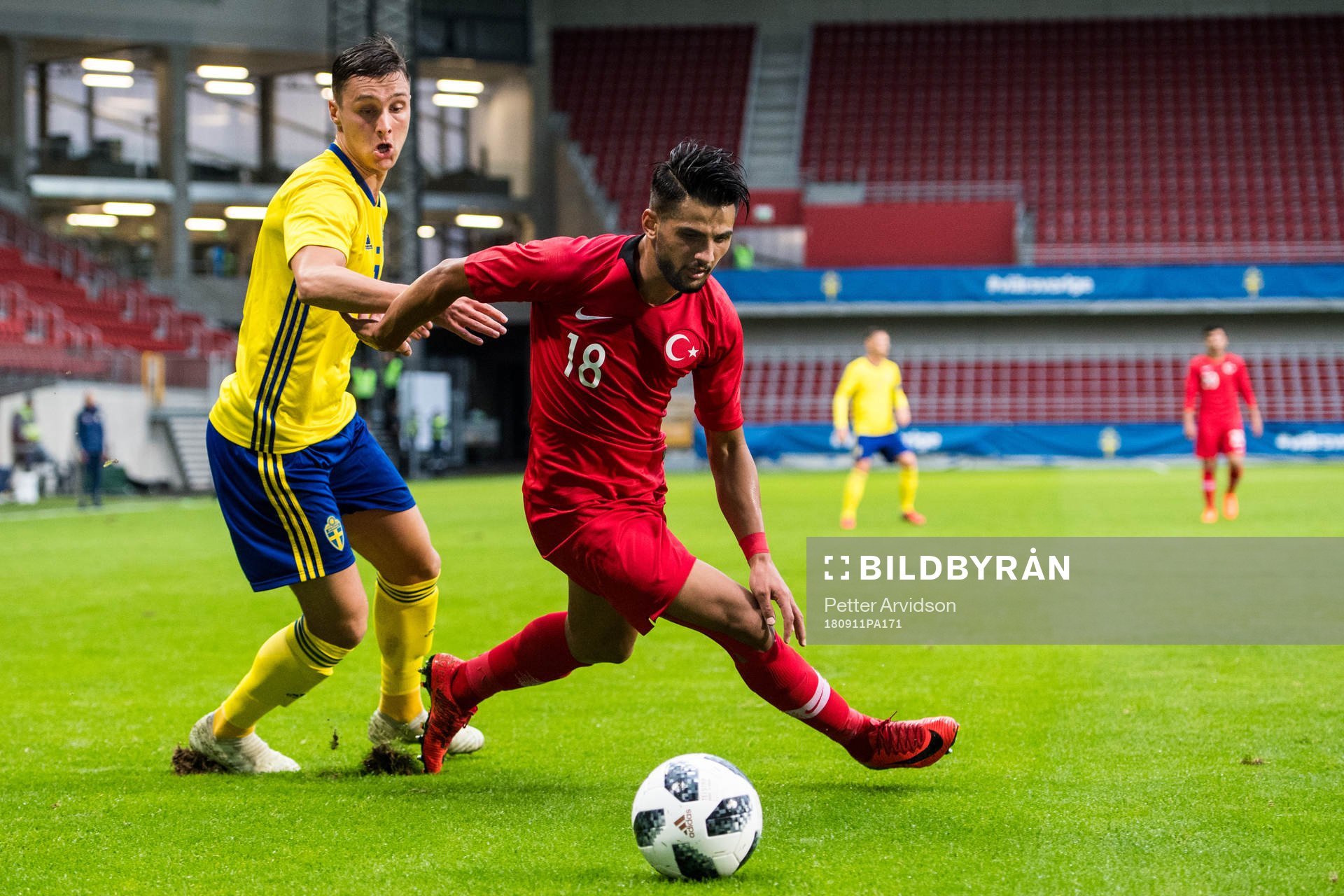 Sveriges Jonathan Levi och Turkiets Abdurrahim Dursun