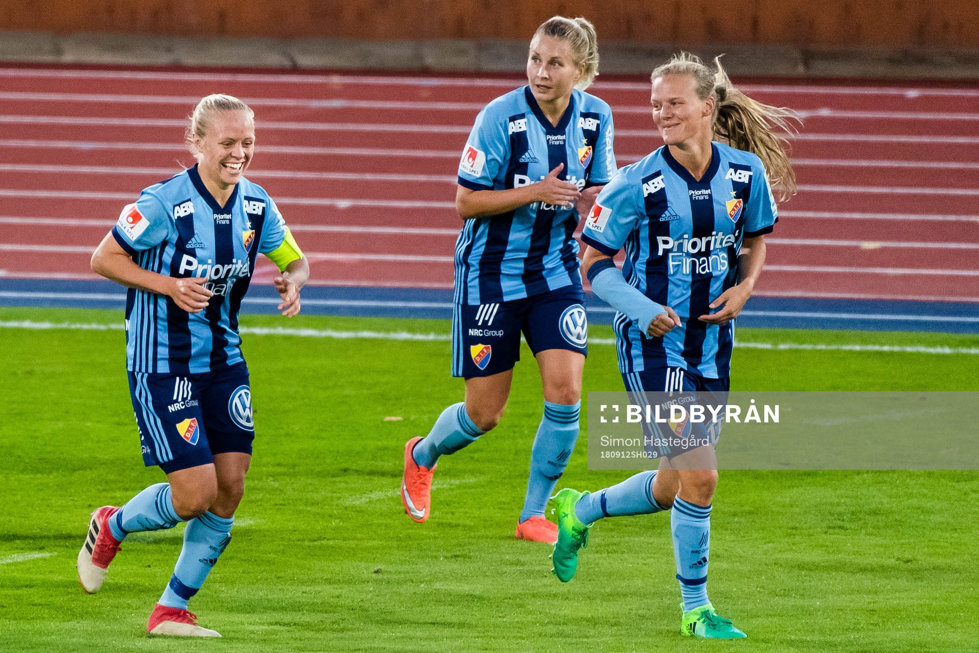 Djurgårdens Mia Jalkerud och Michaela van