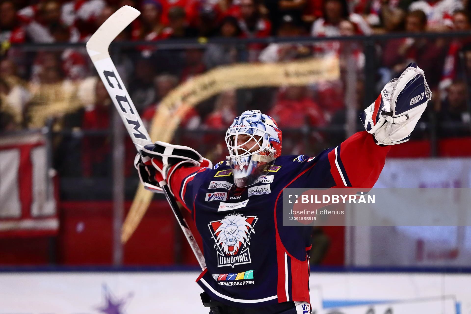 Linköpings målvakt Jonas Gustavsson
