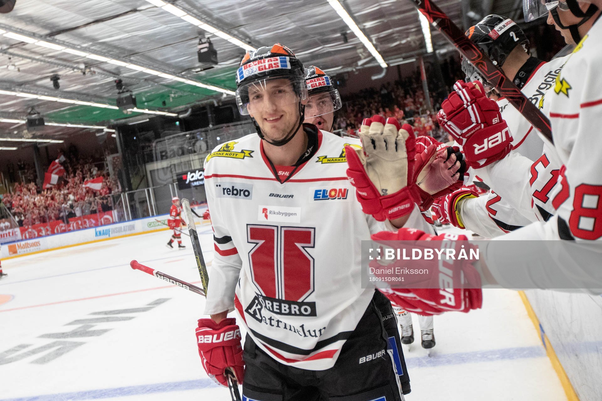 Örebros Anton Hedman jublar