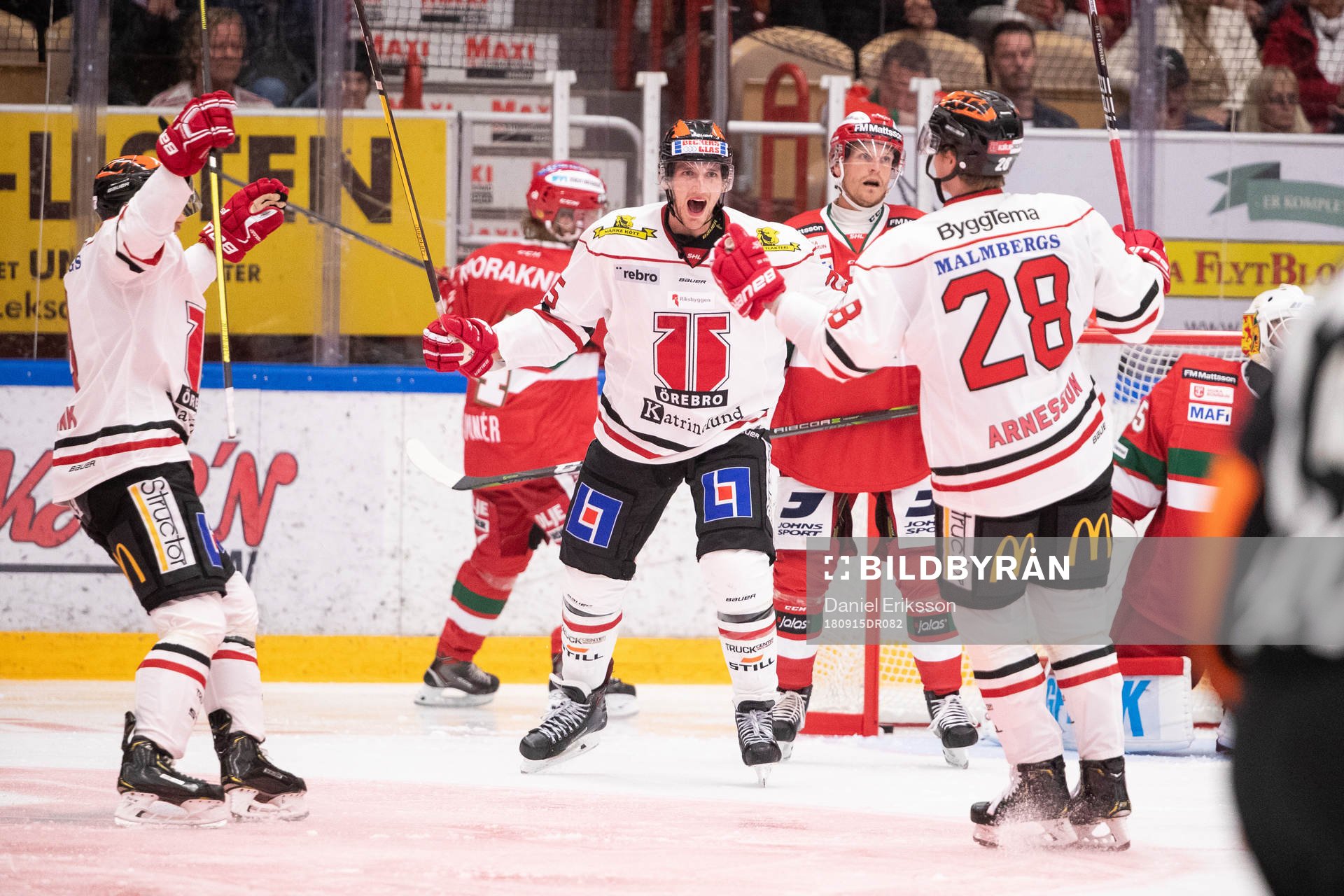 Örebros Anton Hedman jublar