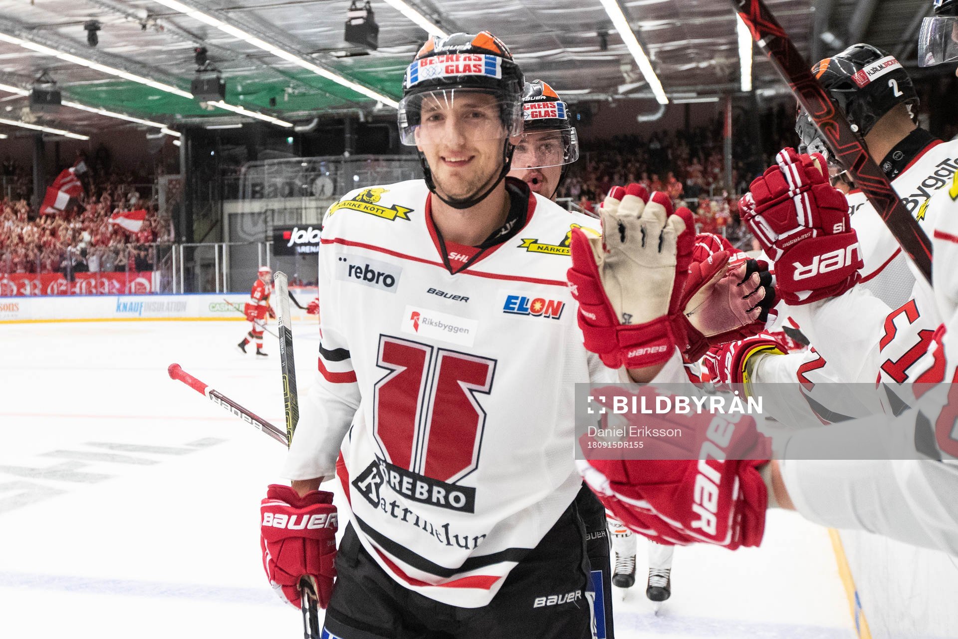 Örebros Anton Hedman jublar