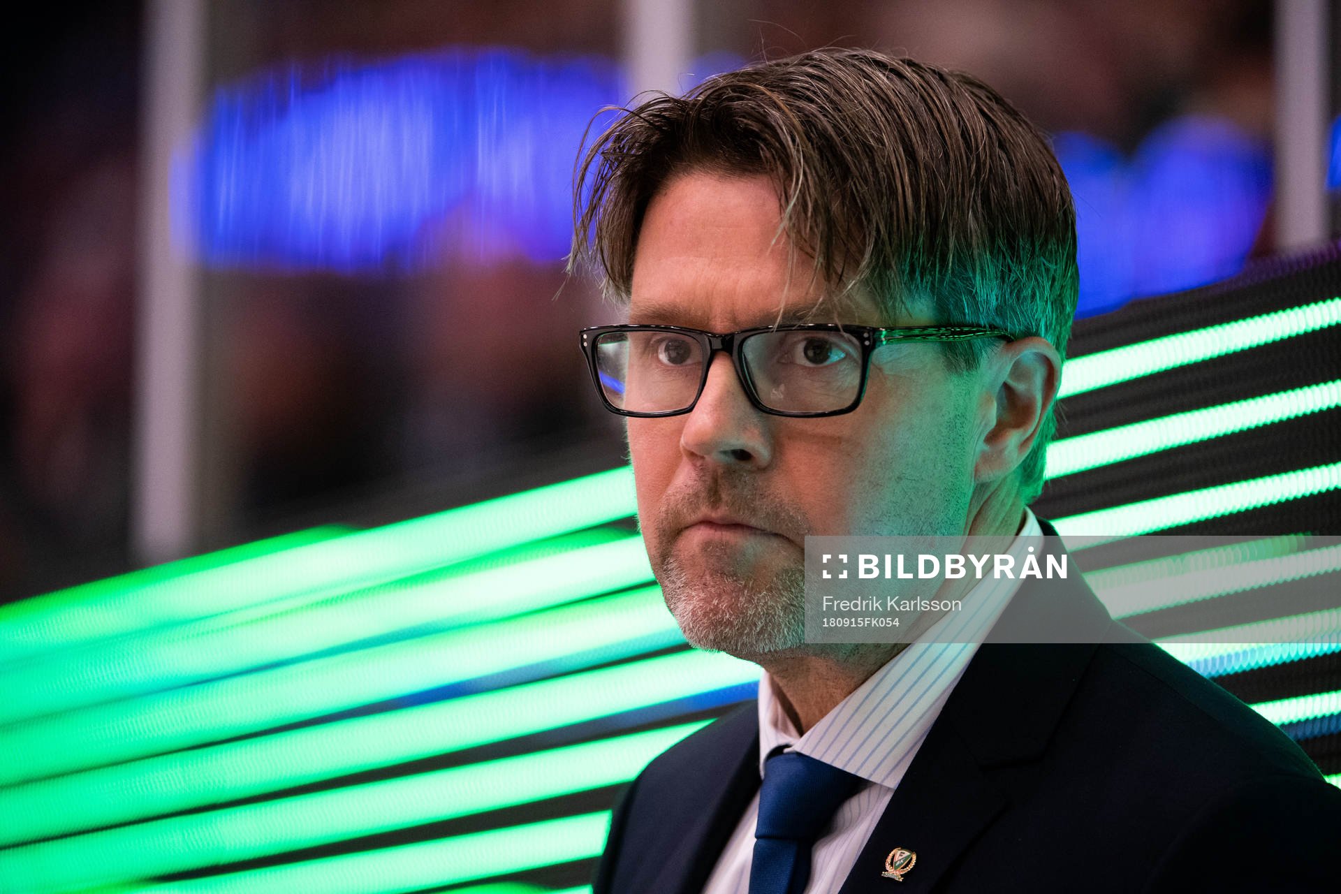 Färjestads assisterande tränare Anders Karlsson