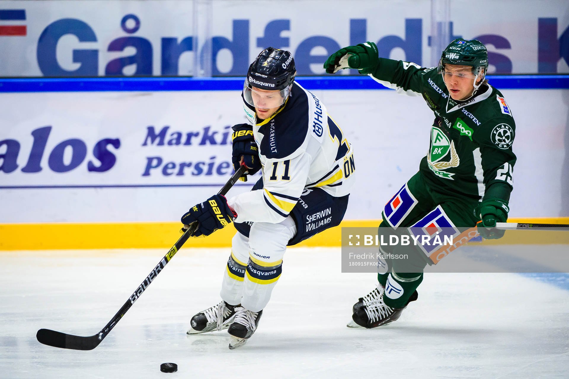 s Simon Önerud och Färjestads Oskar Steen