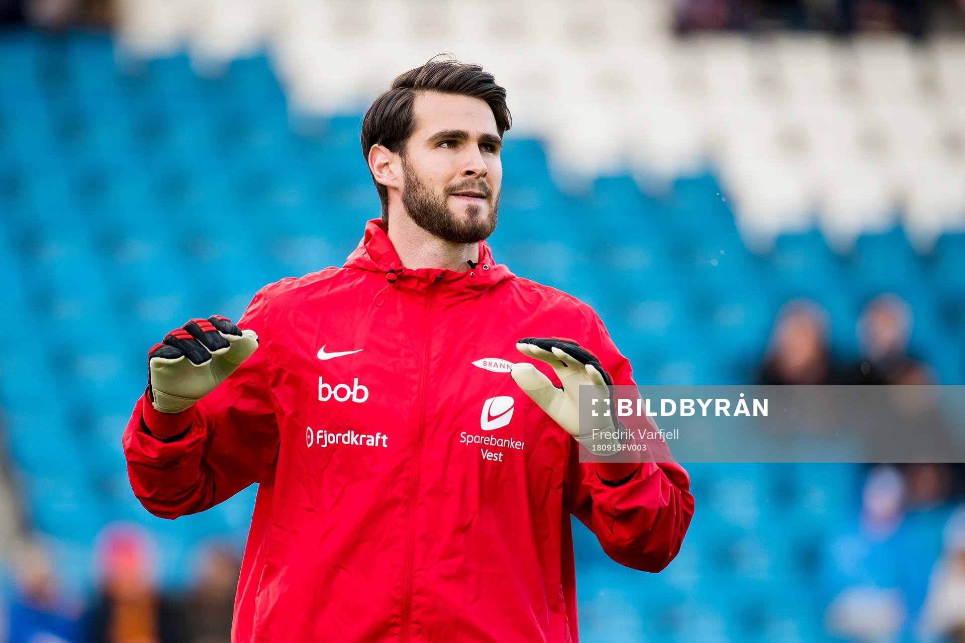 Goalkeeper Samuel Sahin-Radlinger of Brann