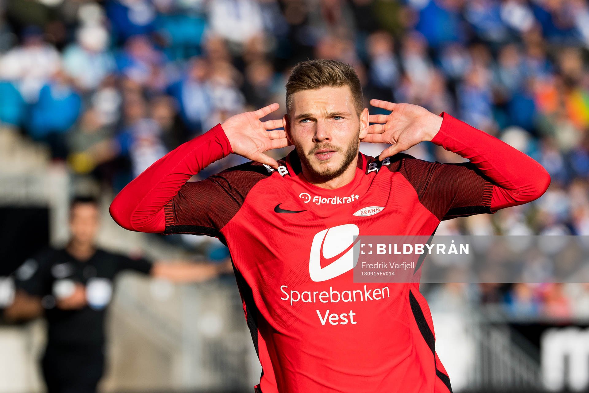 Gilli Rolantsson of Brann celebrates