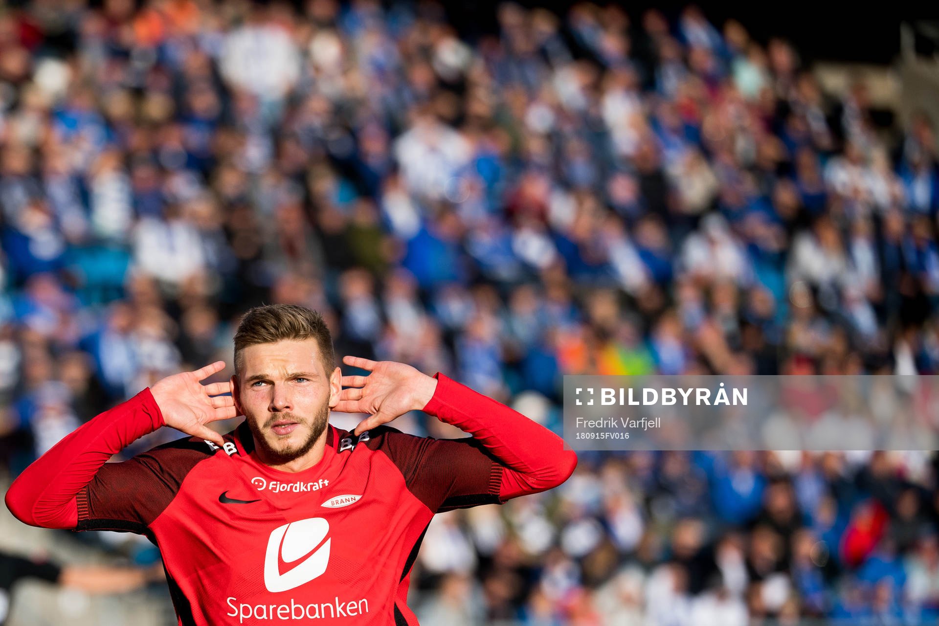 Gilli Rolantsson of Brann celebrates