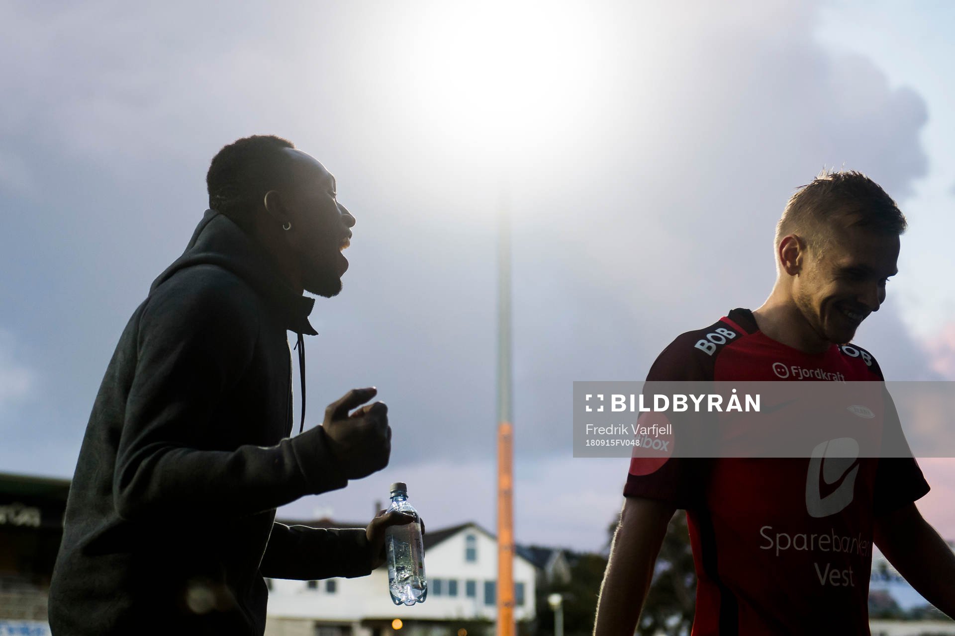 Daouda Bamba of Brann celebrates