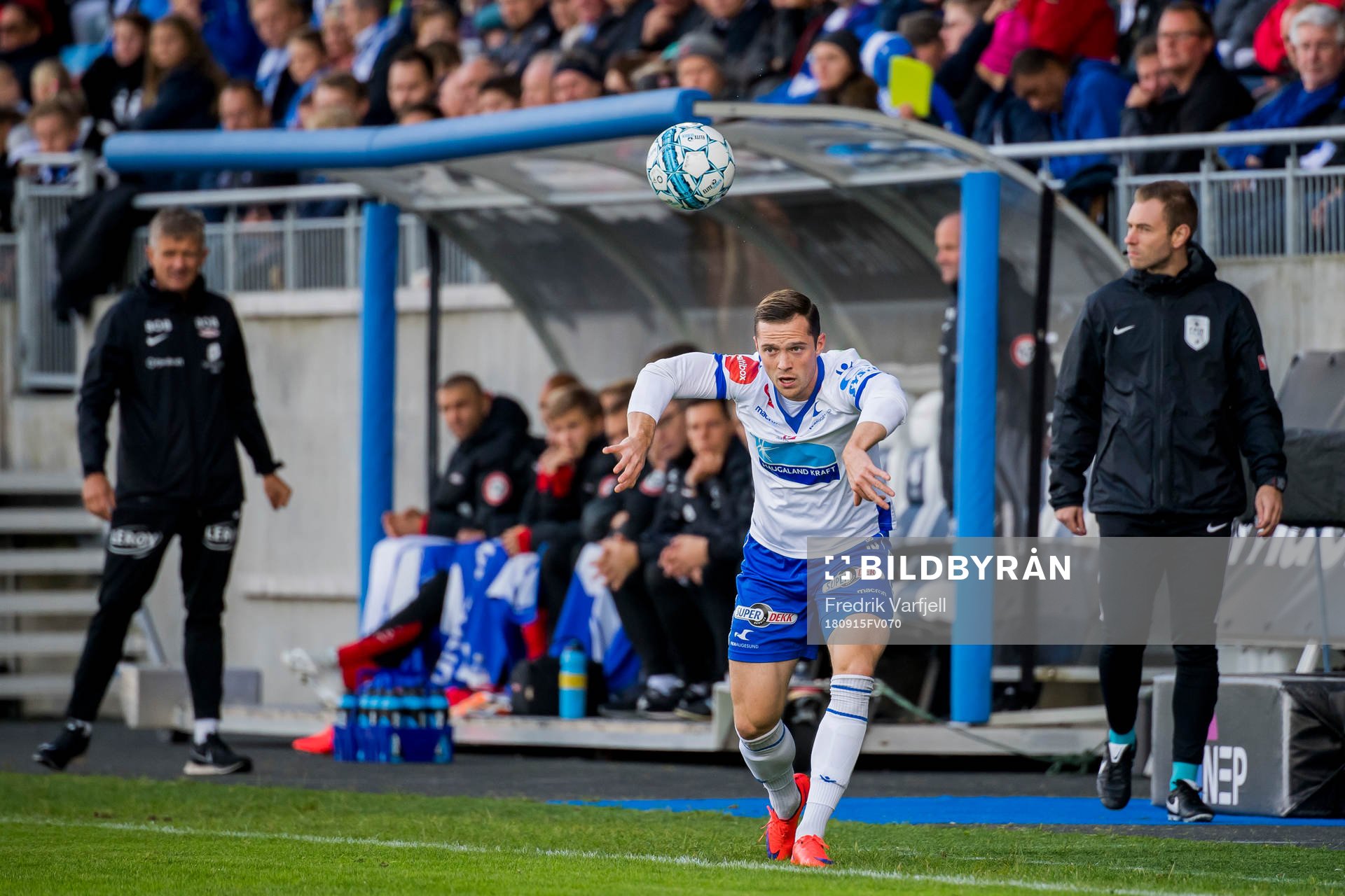 Goalkeeper Per Kristian Bråtveit of Haugesund
