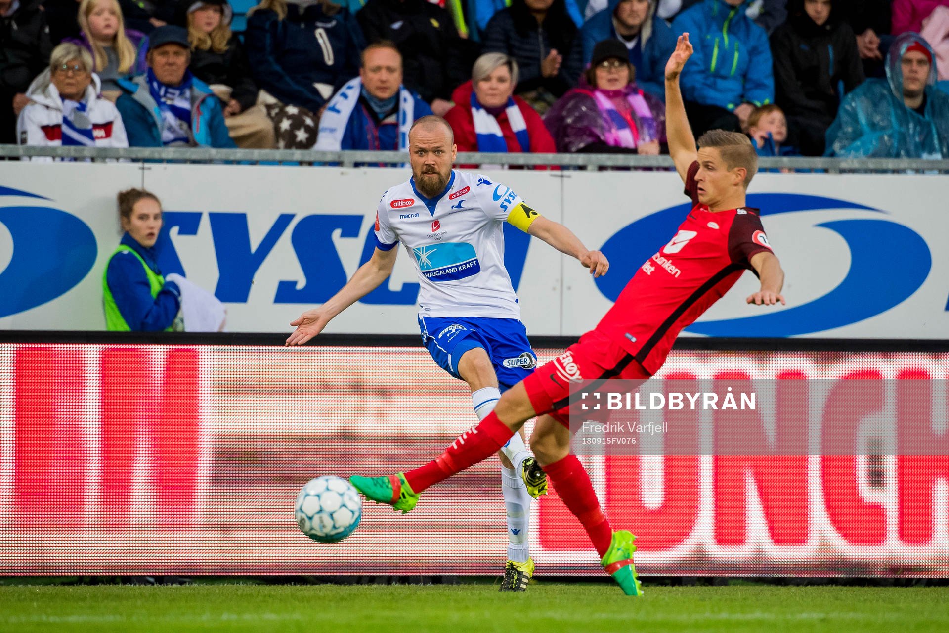 Christian Grindheim of Haugesund and Thomas Grøgaard of
