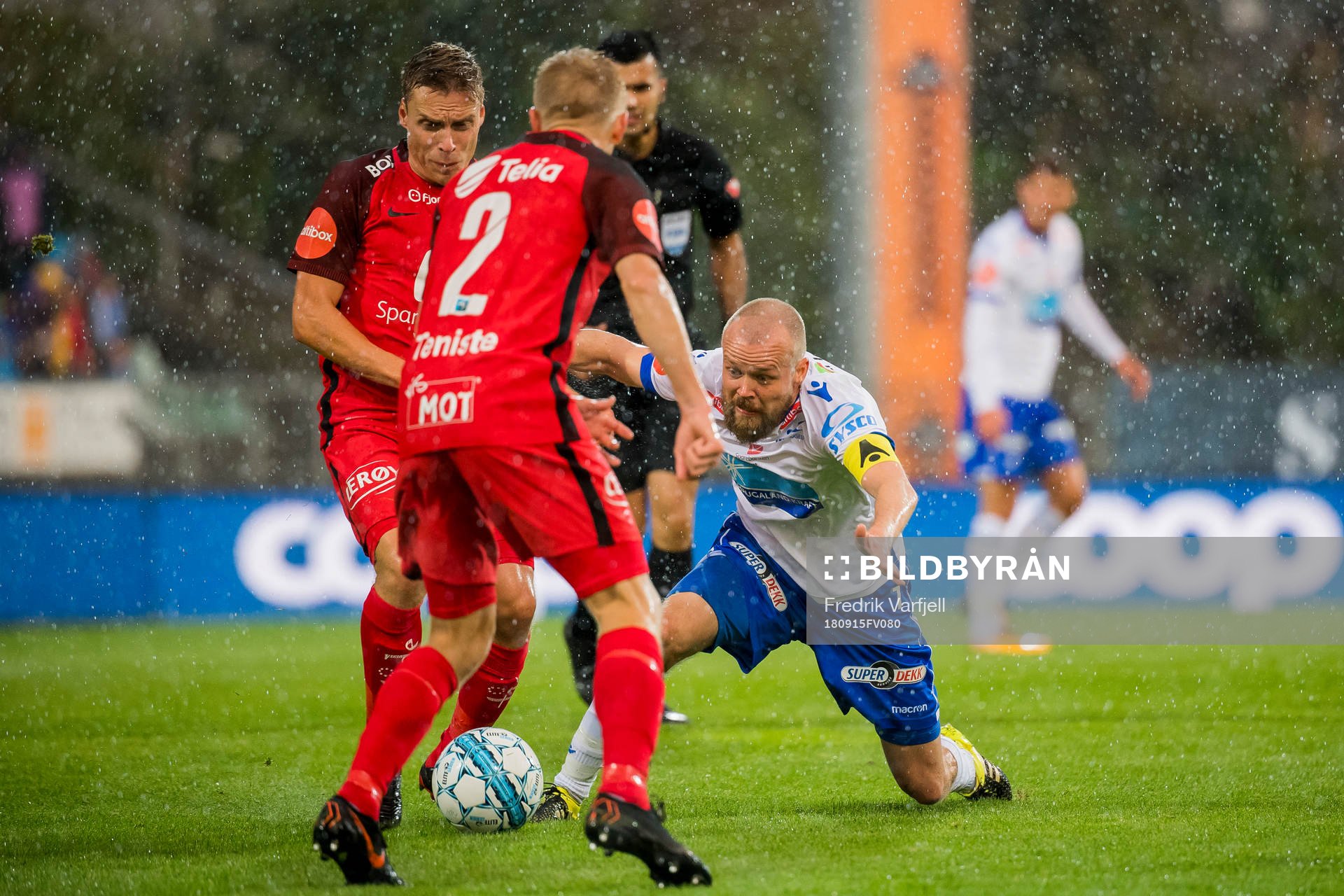 Ruben Yttergård Jenssen of Brann and Christian Grindheim