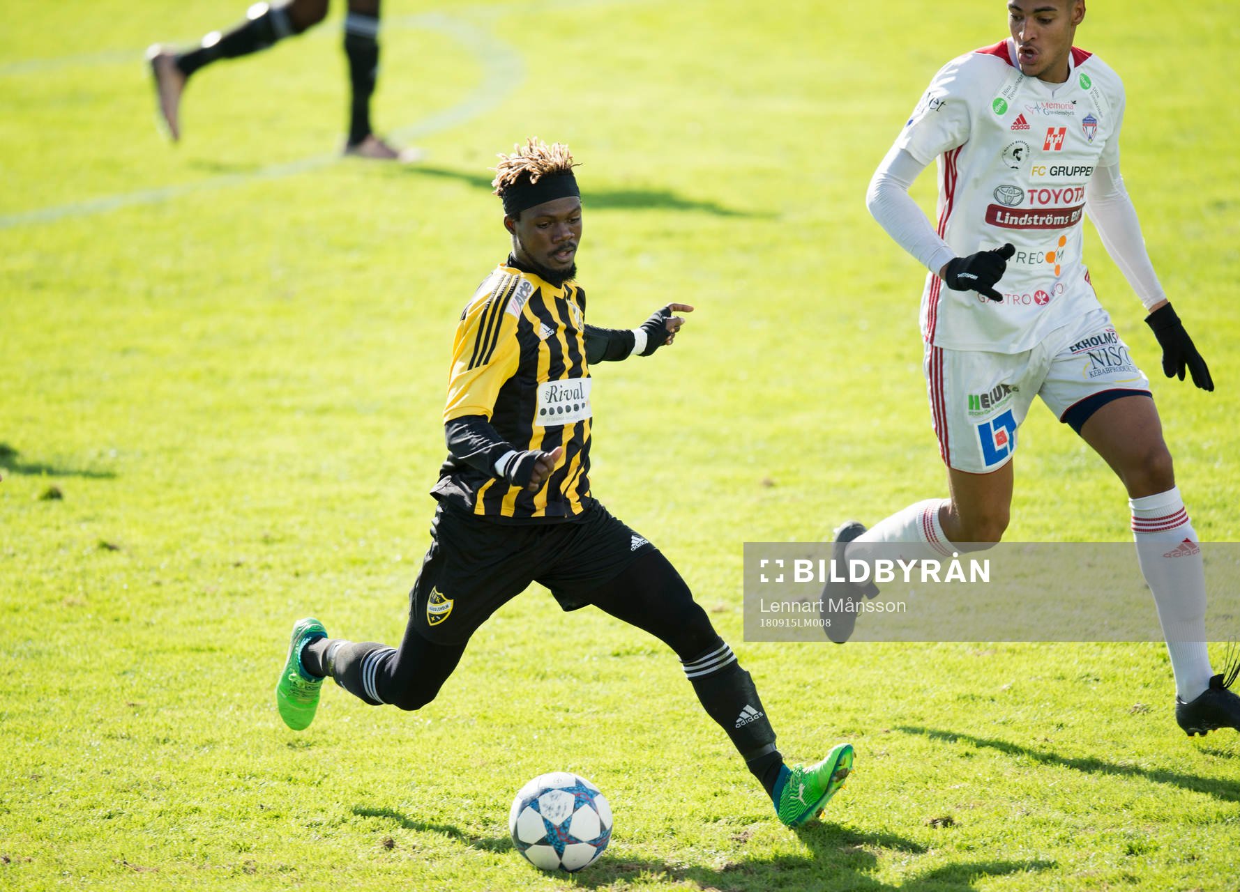 IFK Hässleholms Nathalien Tongovula i matchen i division 2