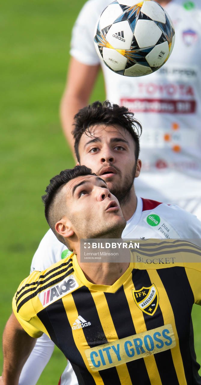 IFK Hässleholms Tommy Filipovic i matchen i division 2