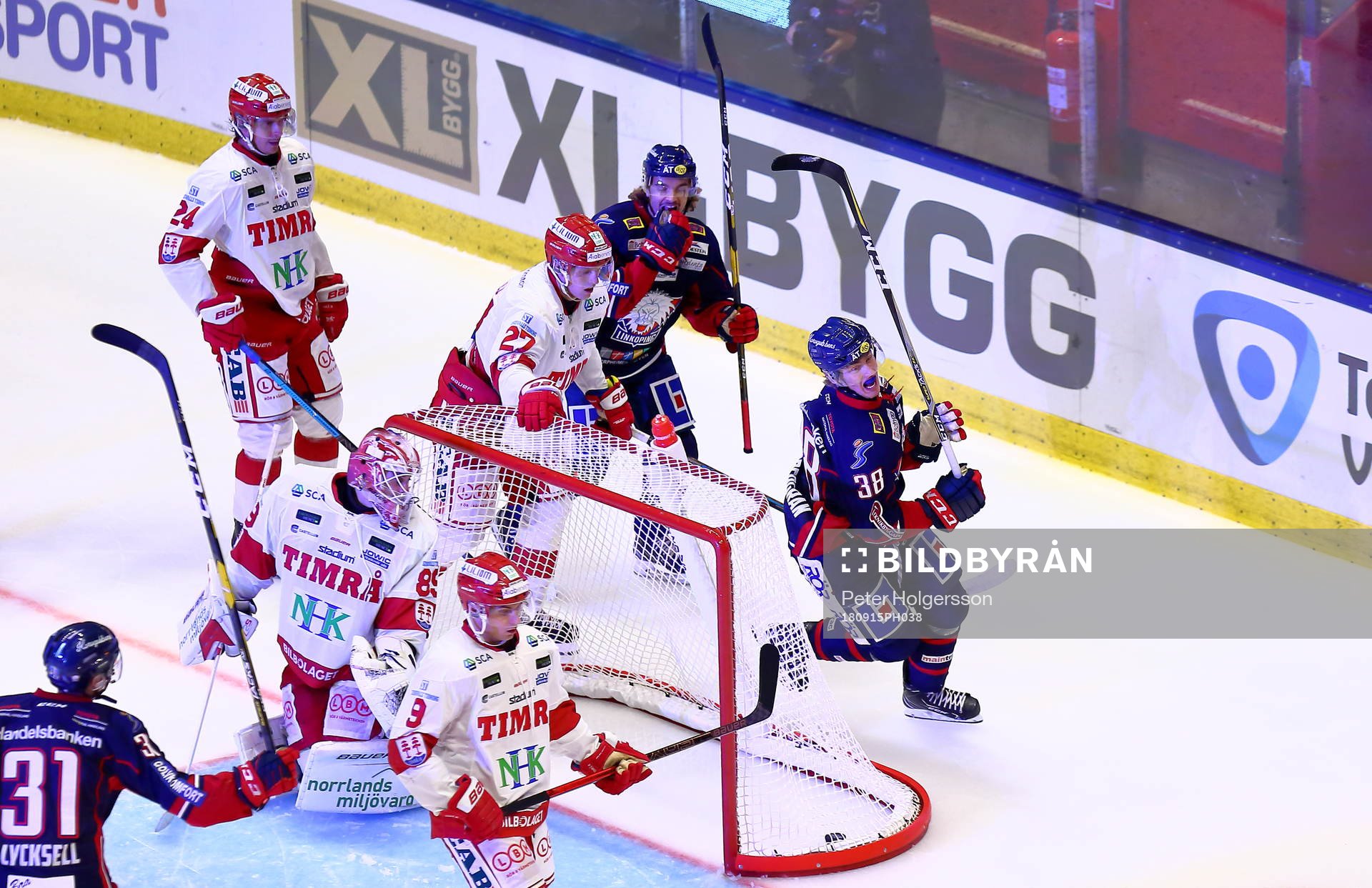 Mål 3-1 av Linköpings Joahn Södergran