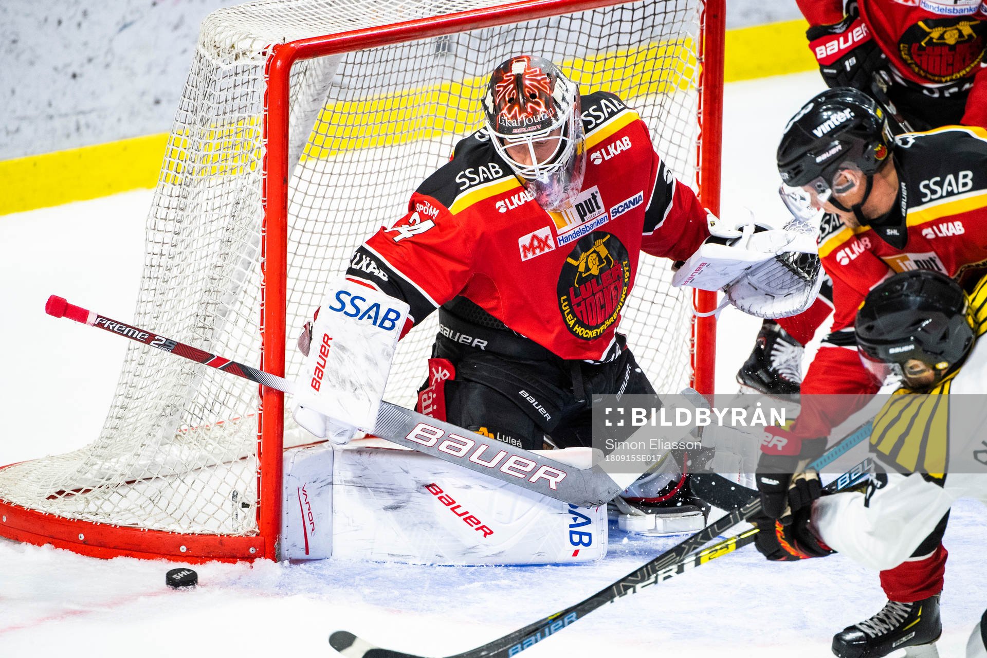 Luleås målvakt Joel Lassinatti