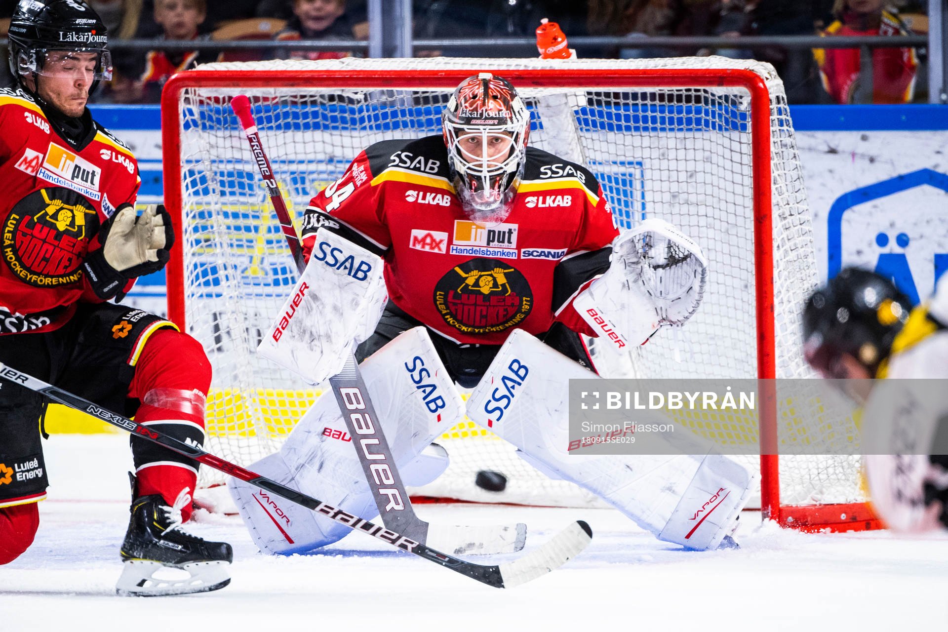 Luleås målvakt Joel Lassinatti
