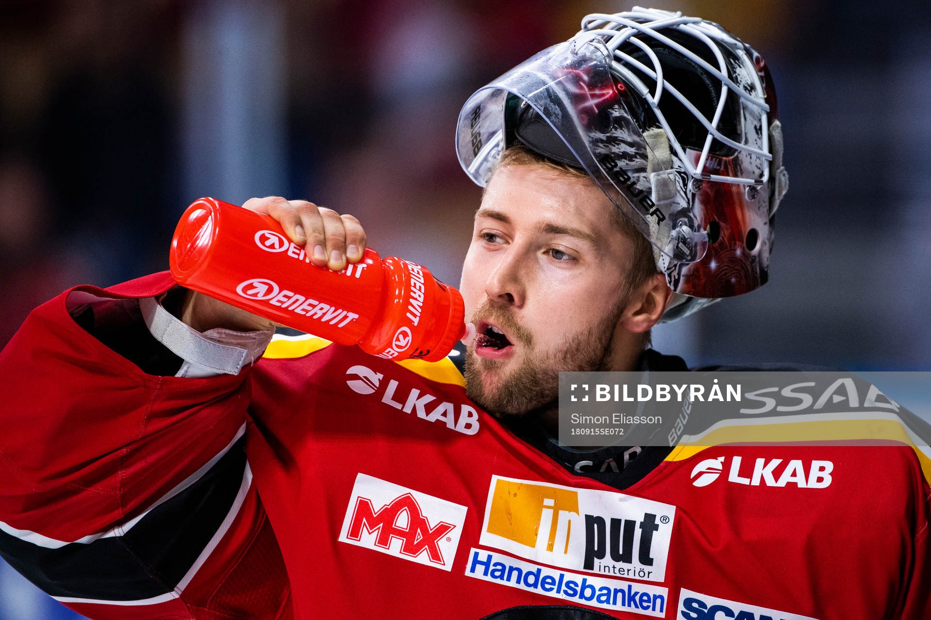 Luleås målvakt Joel Lassinatti