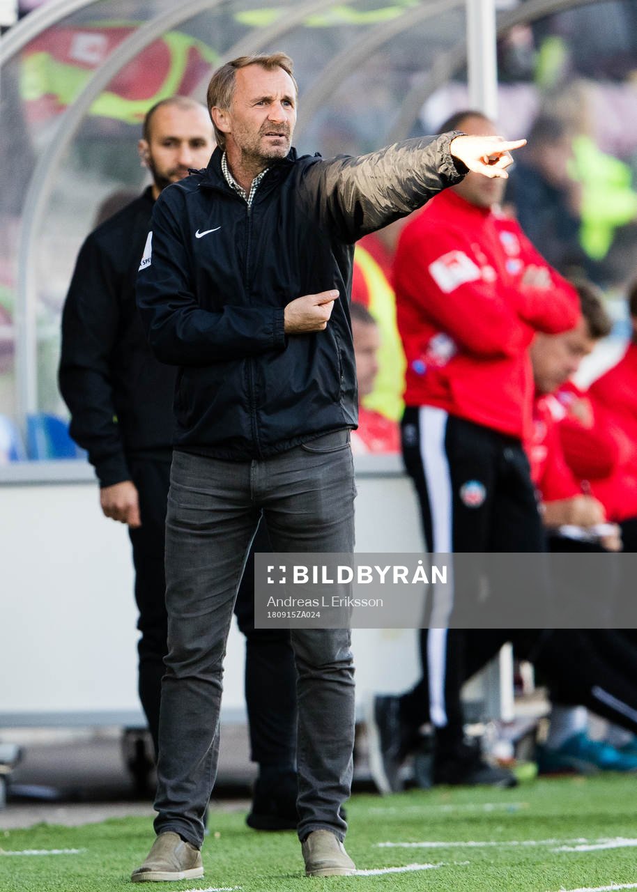 AFC Eskilstunas tränare Nemanja Miljanovic