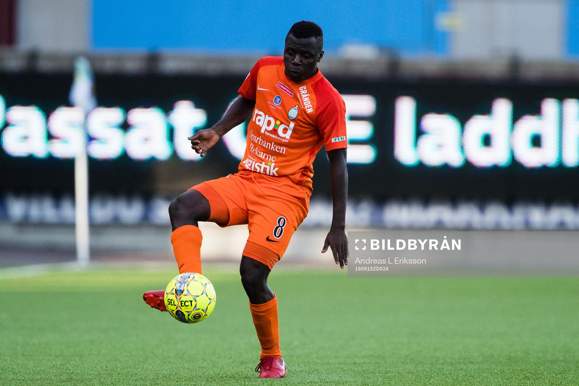 AFC Eskilstunas Ousmane Camara