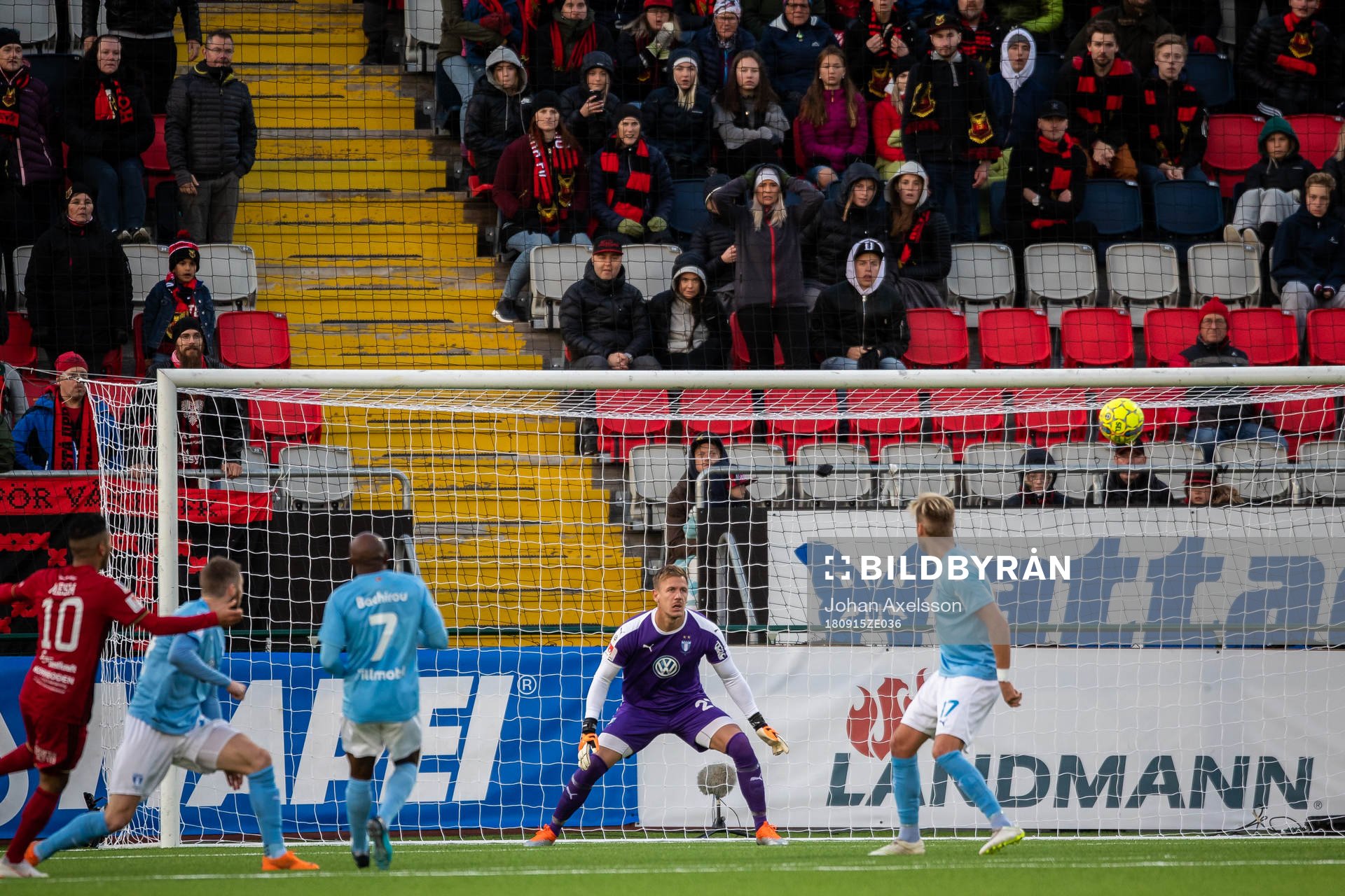 Malmö FFs Målvakt Johan Dahlin
