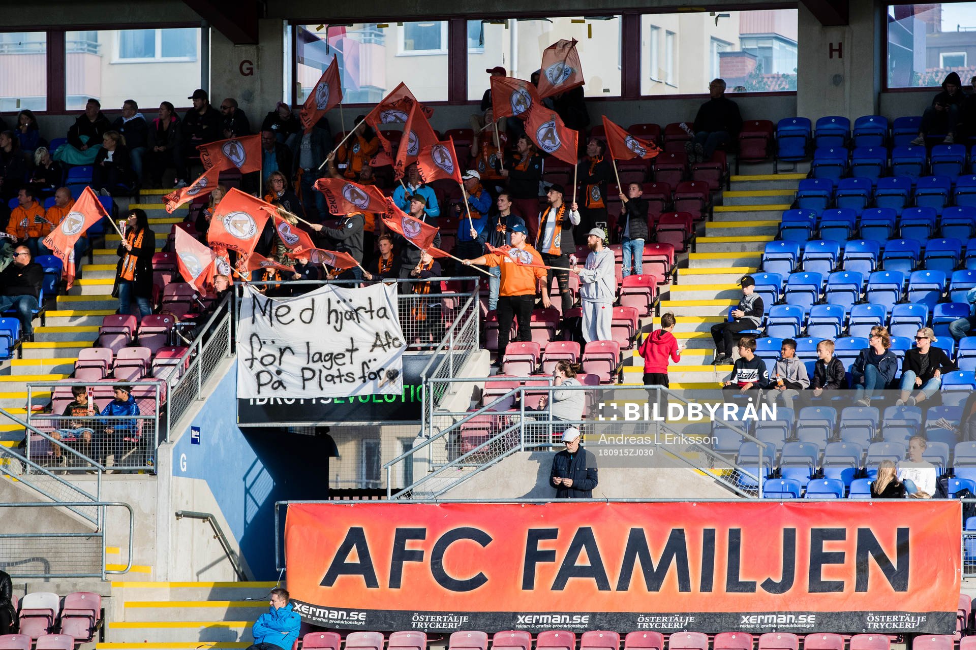 AFC Eskilstunas supportrar