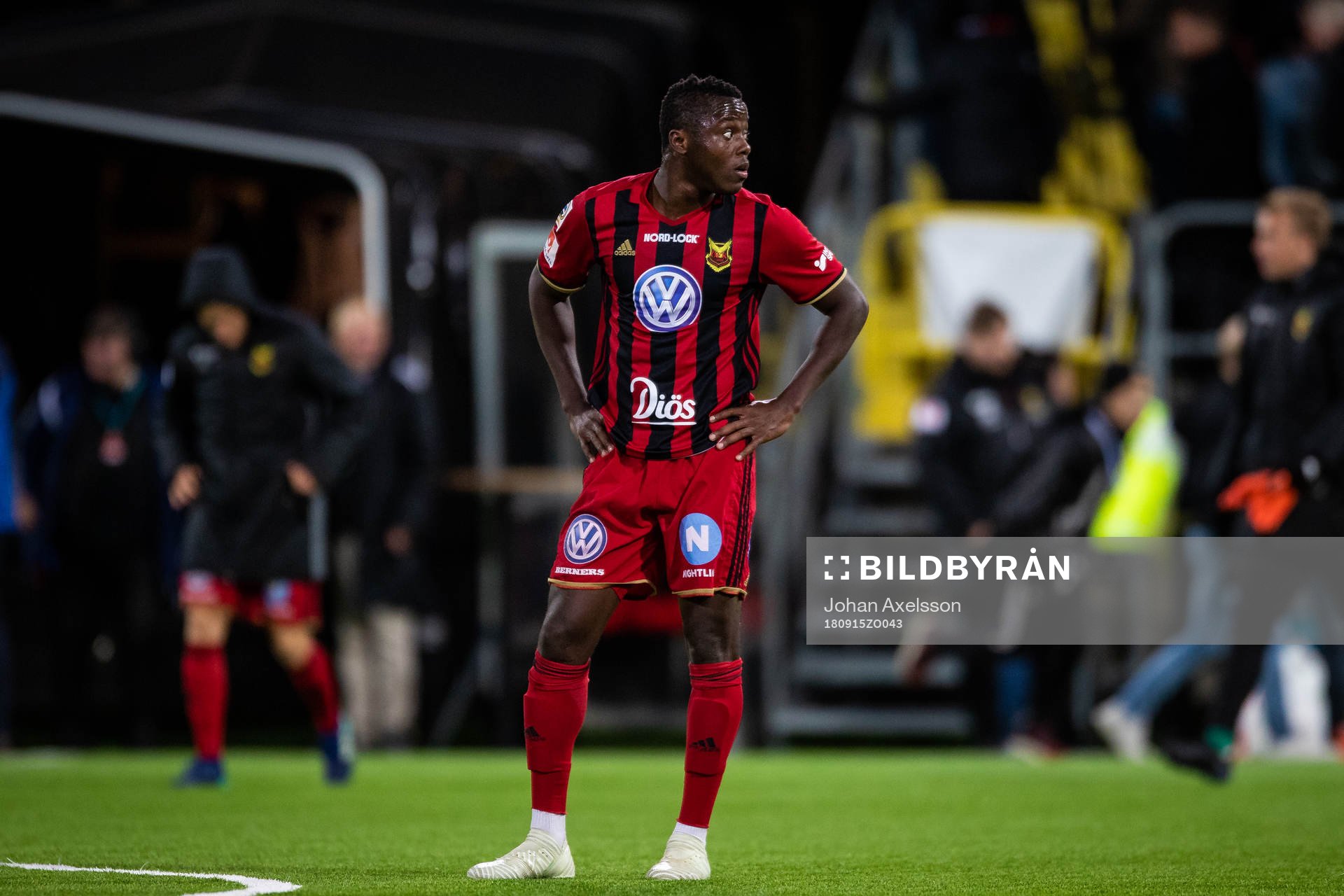 Östersunds Östersunds Patrick Kpozo deppar