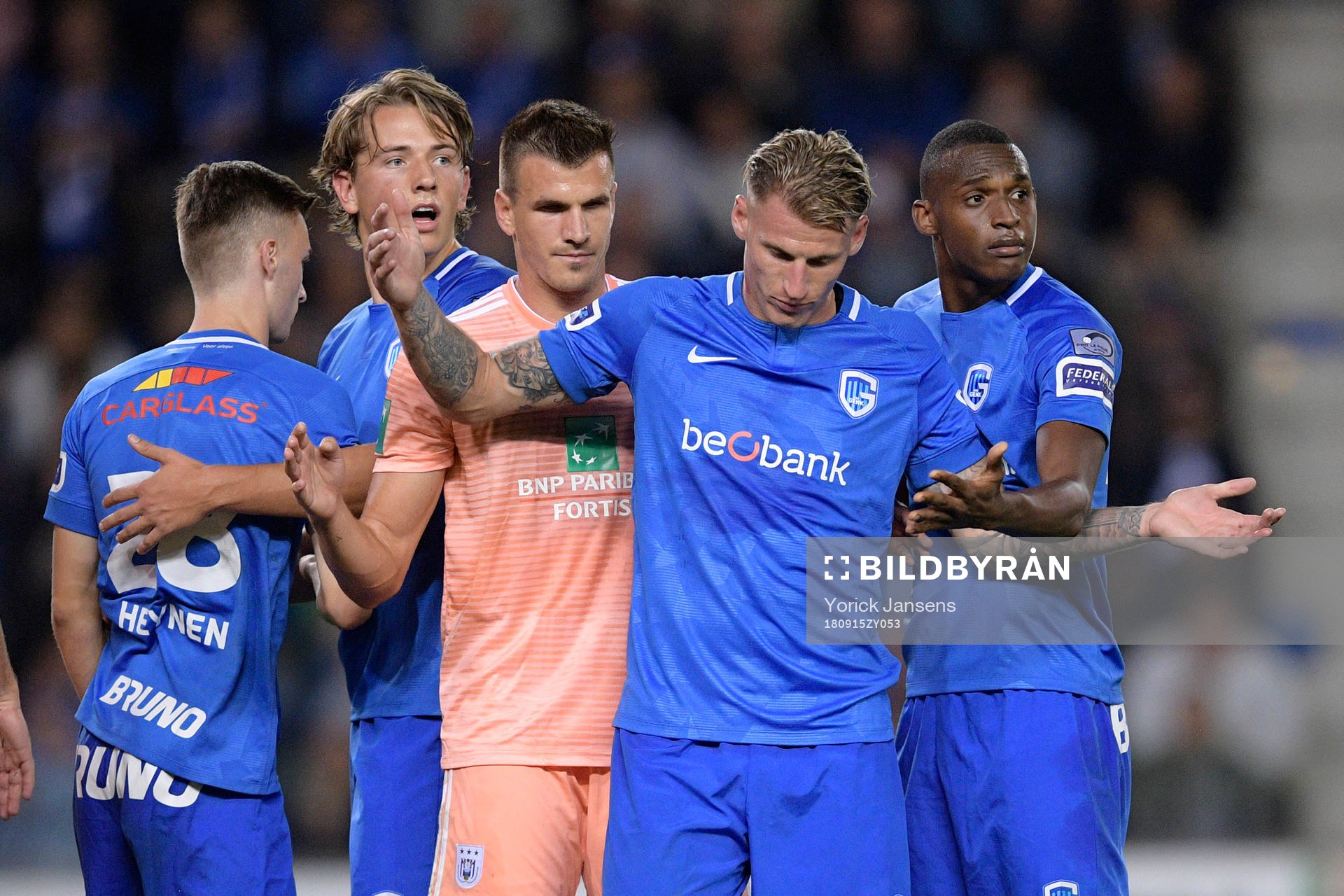 Fotboll, Belgiska Ligan, Genk - Anderlecht