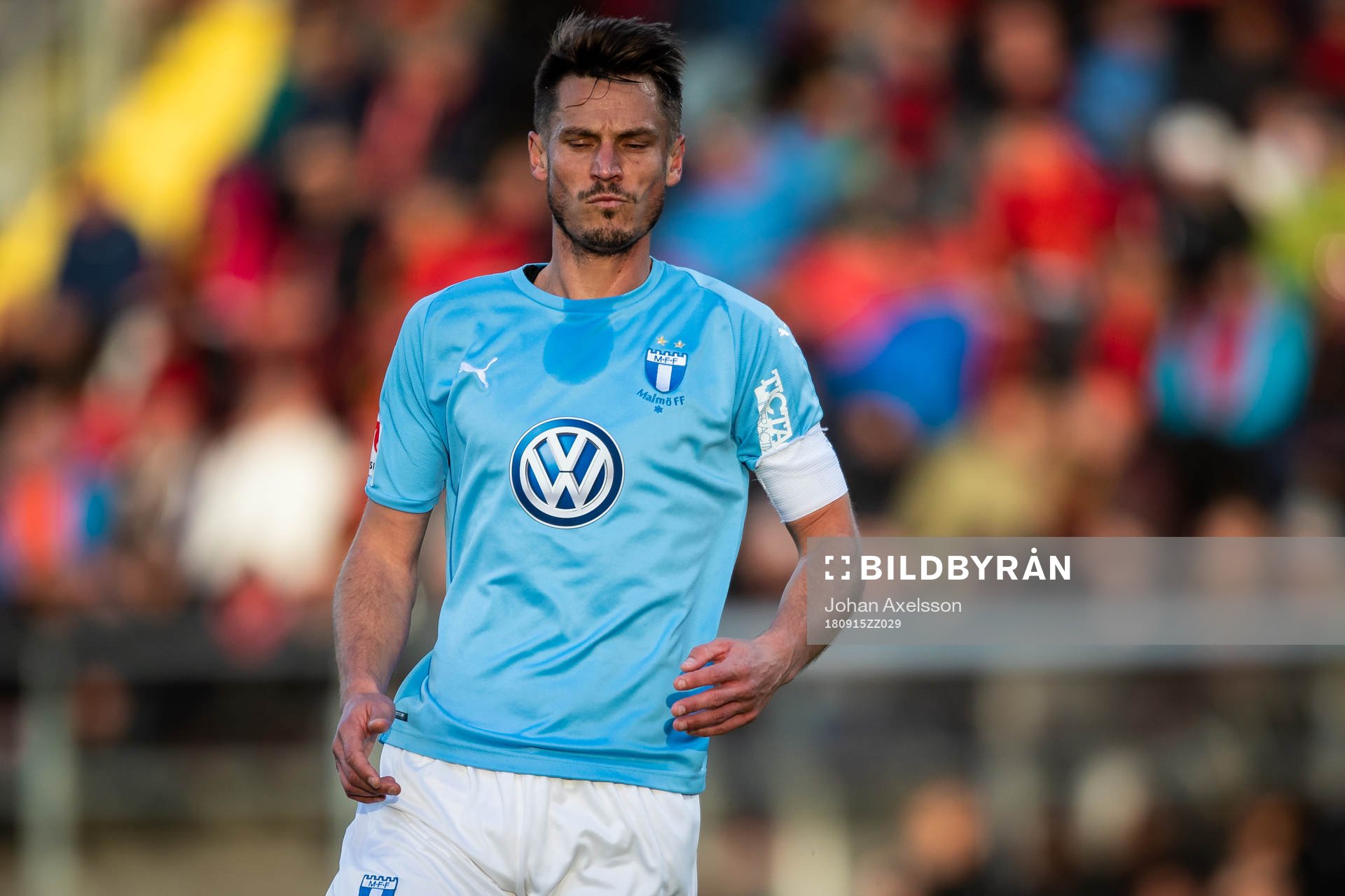 Malmö FFs Markus Rosenberg  deppar