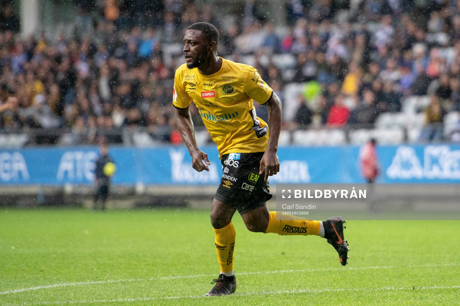 Elfsborgs Chinedu Obasi jublar 0-1